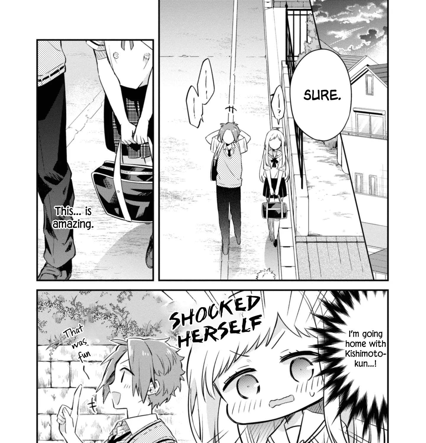 I Can Only See Your Side Profile