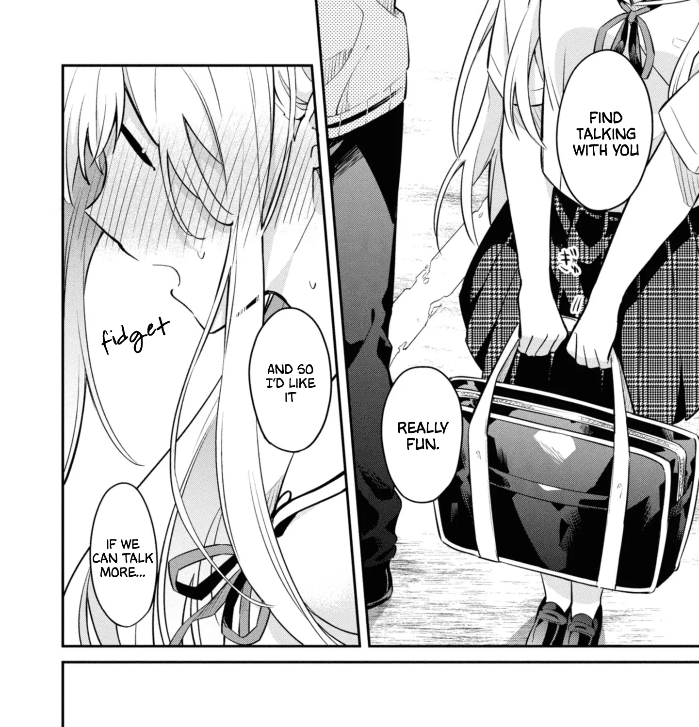 I Can Only See Your Side Profile