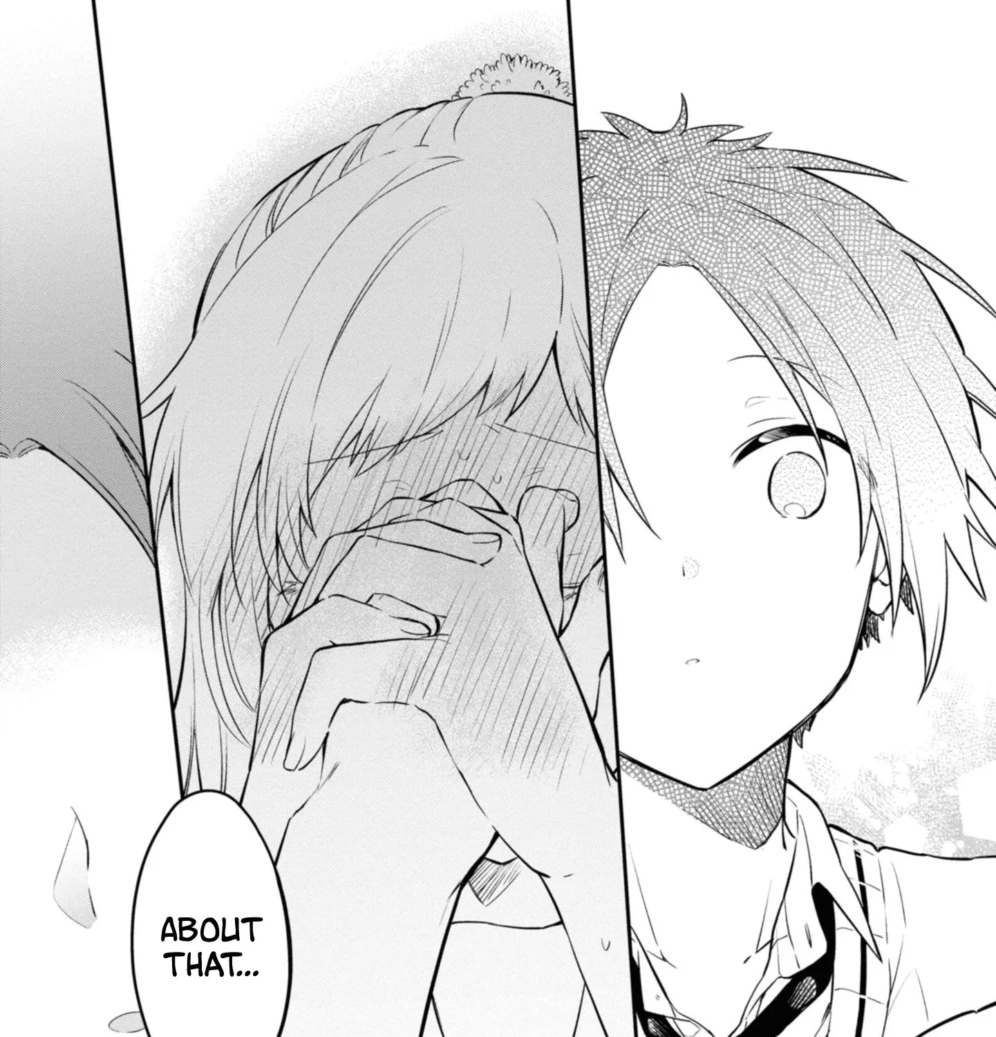 I Can Only See Your Side Profile