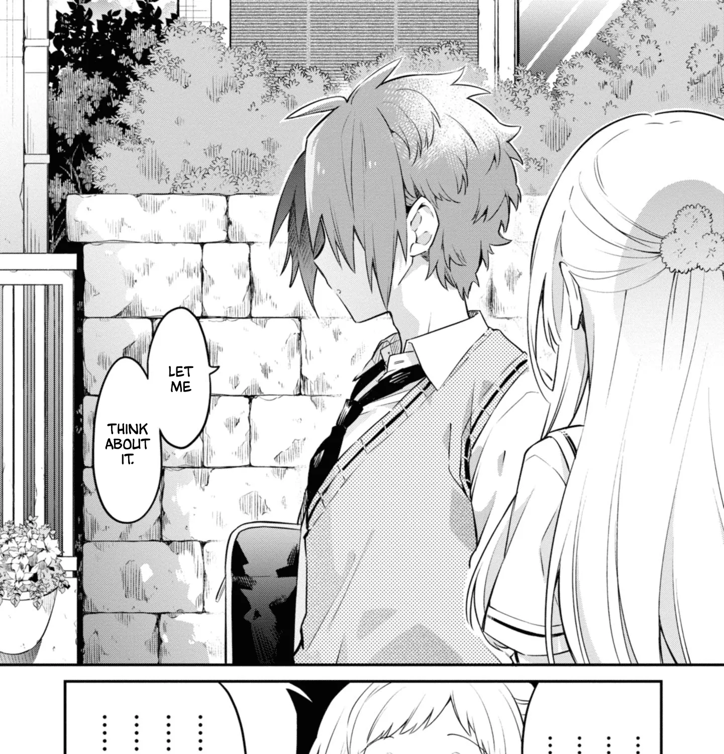 I Can Only See Your Side Profile