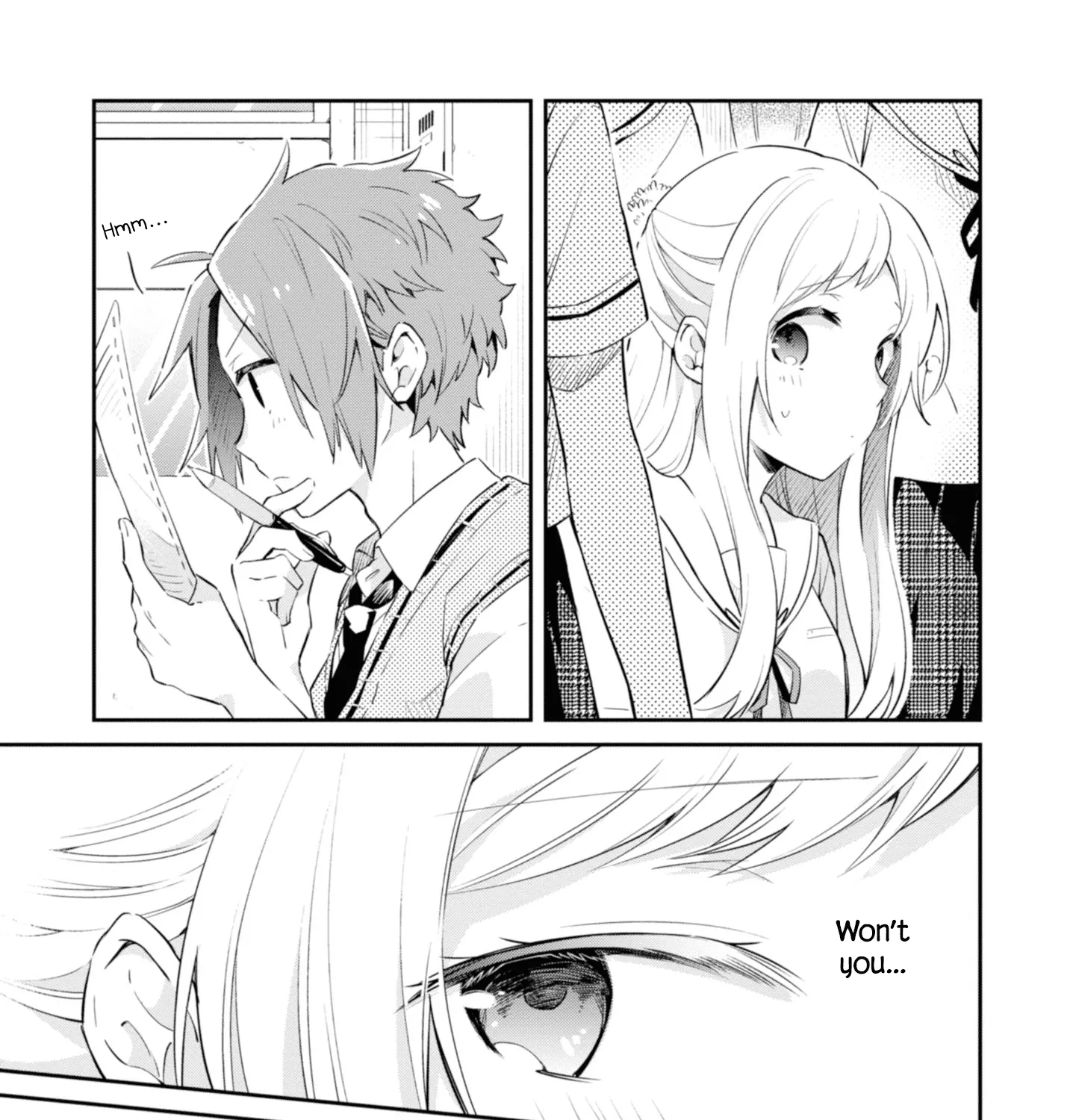 I Can Only See Your Side Profile