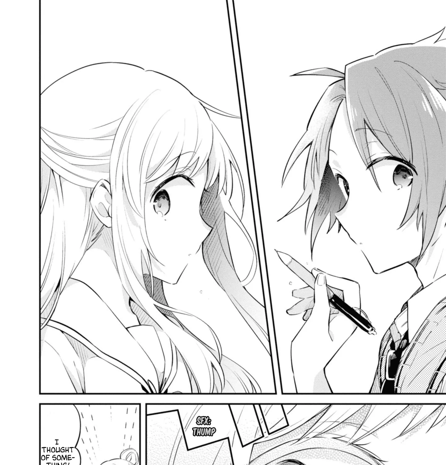 I Can Only See Your Side Profile