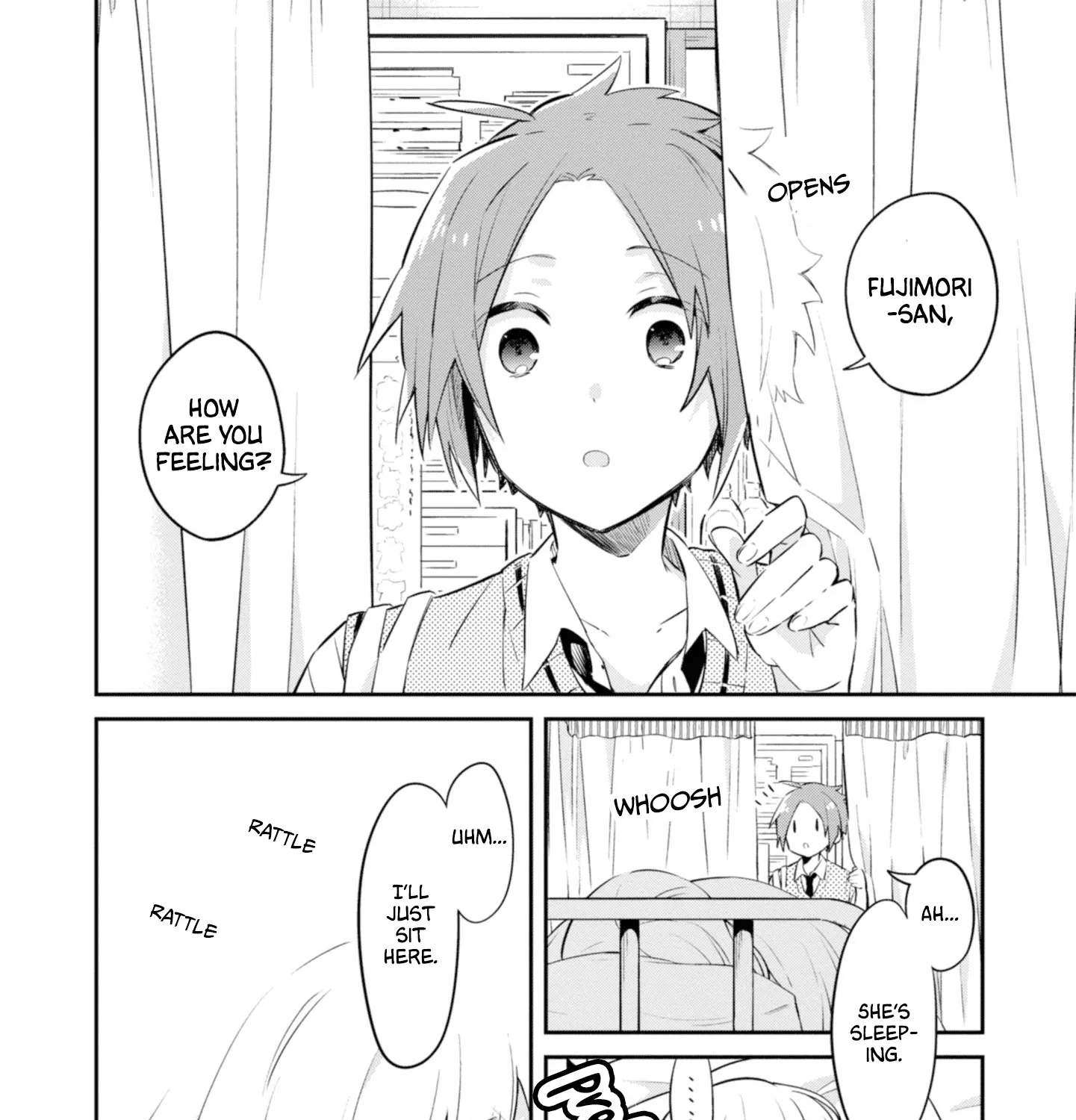 I Can Only See Your Side Profile