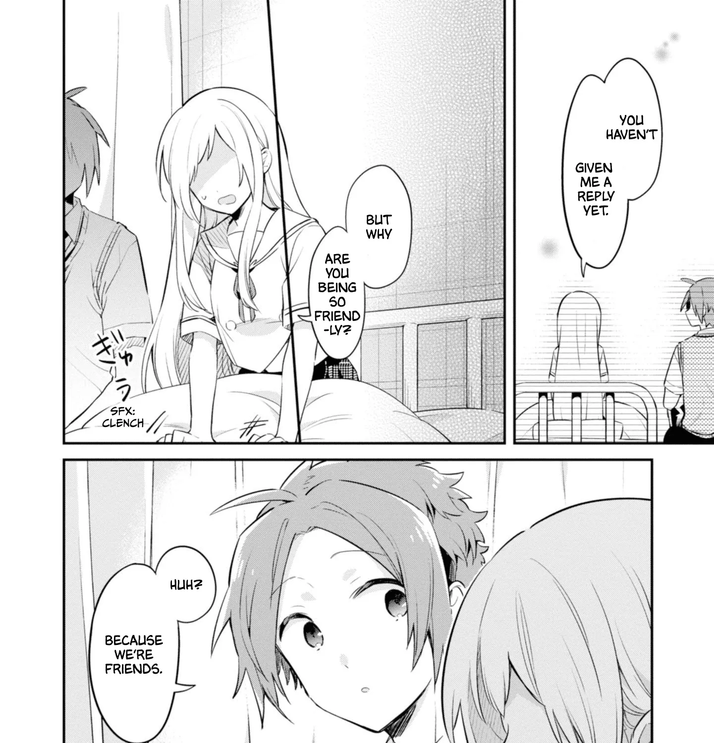 I Can Only See Your Side Profile