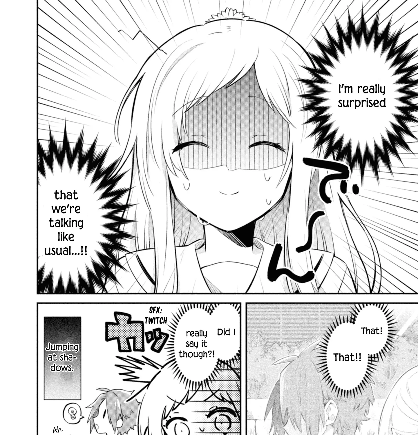 I Can Only See Your Side Profile