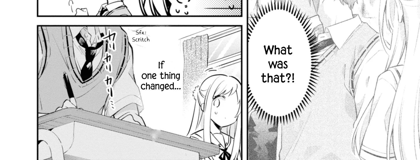 I Can Only See Your Side Profile