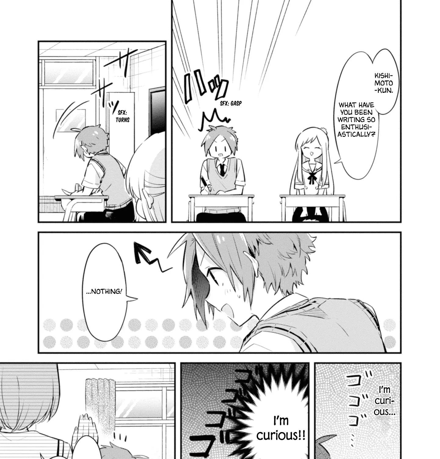 I Can Only See Your Side Profile