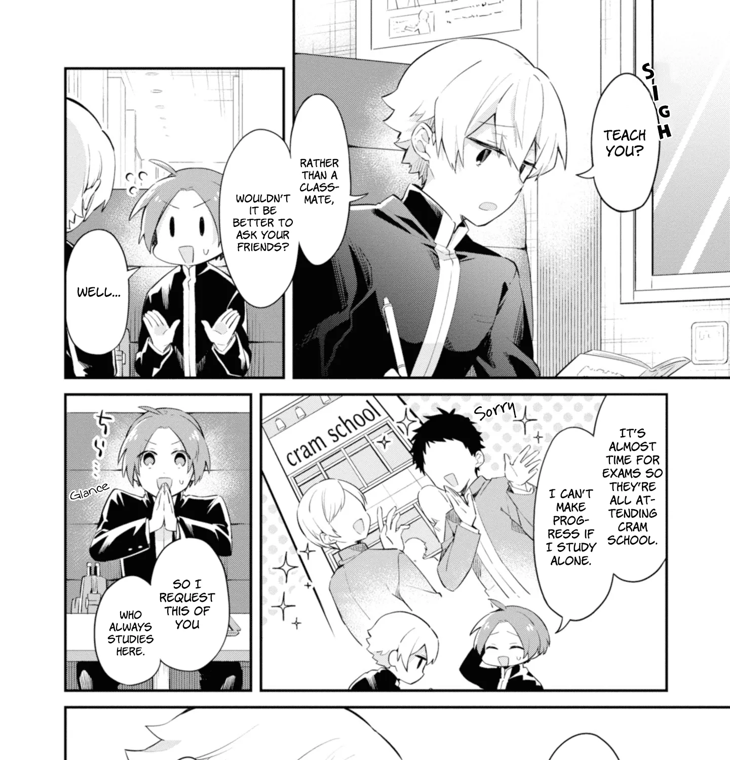 I Can Only See Your Side Profile