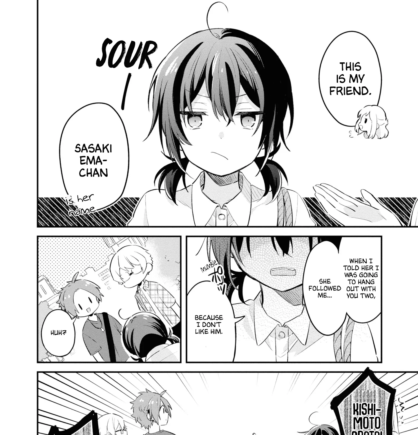 I Can Only See Your Side Profile