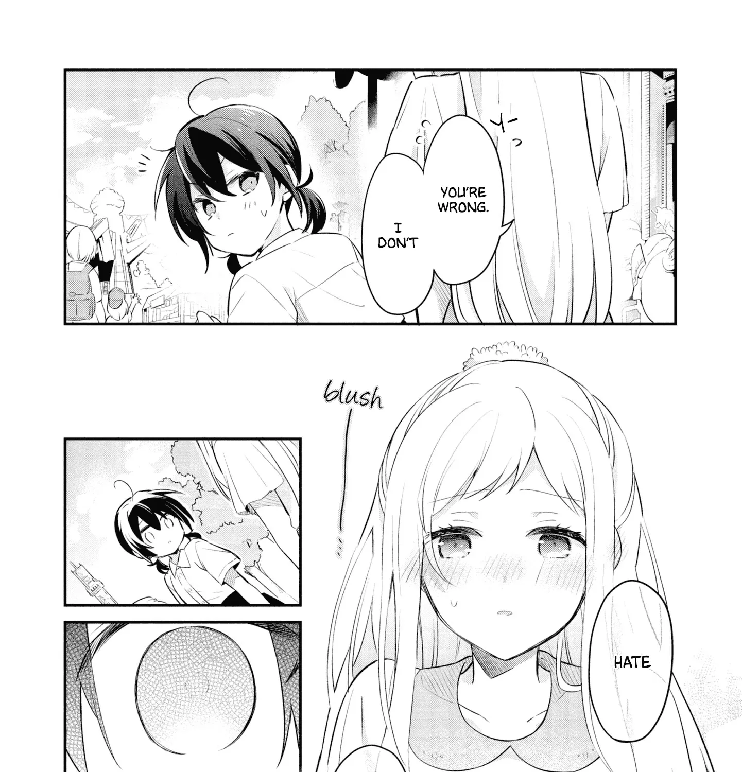 I Can Only See Your Side Profile