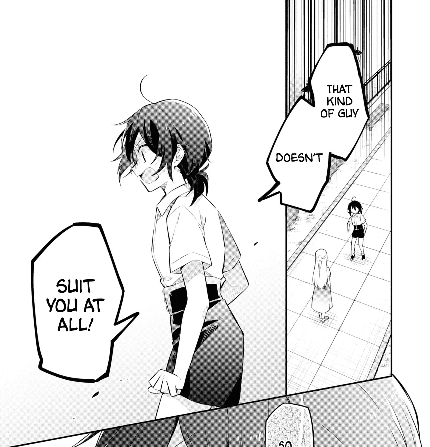 I Can Only See Your Side Profile