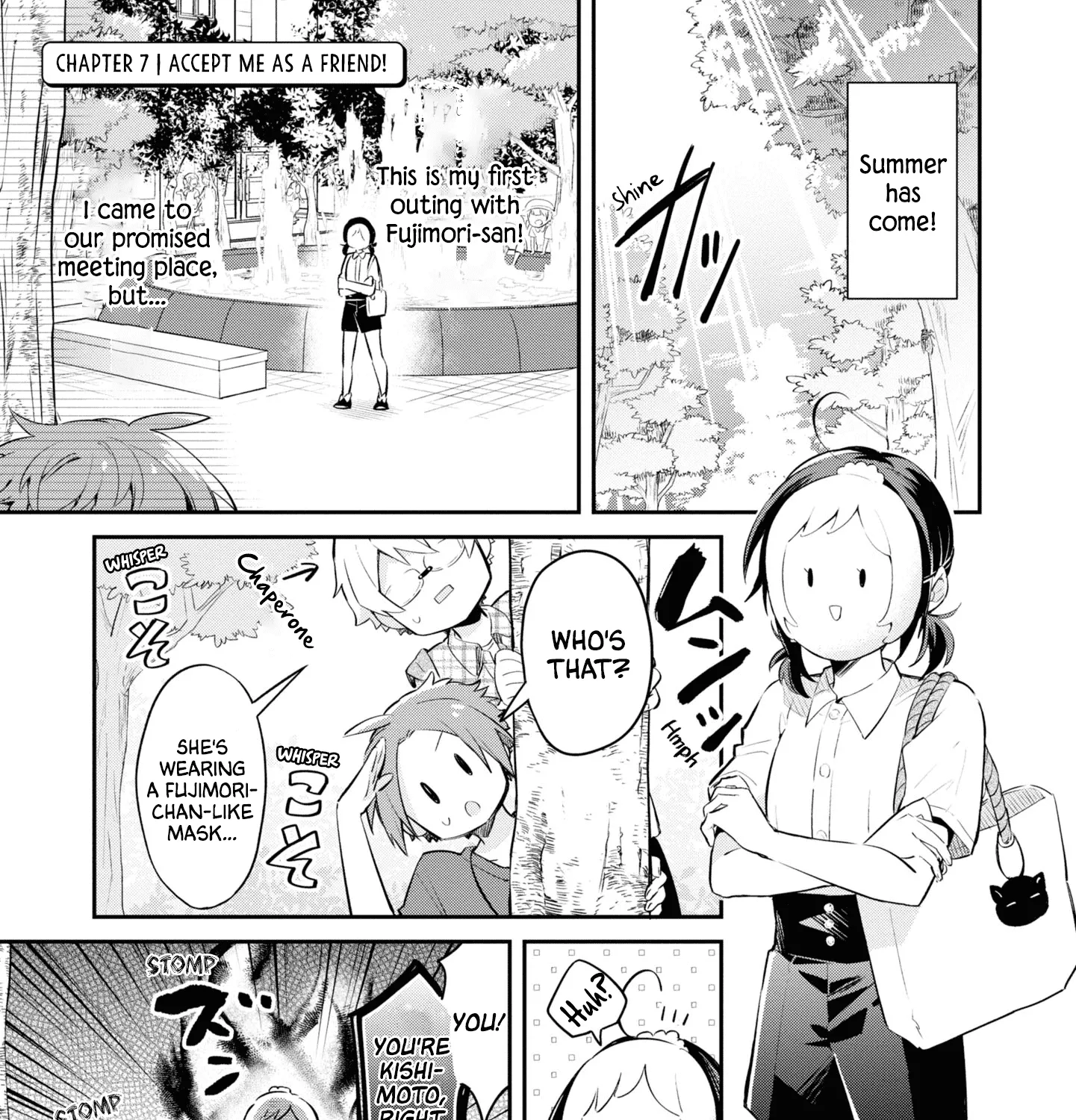 I Can Only See Your Side Profile