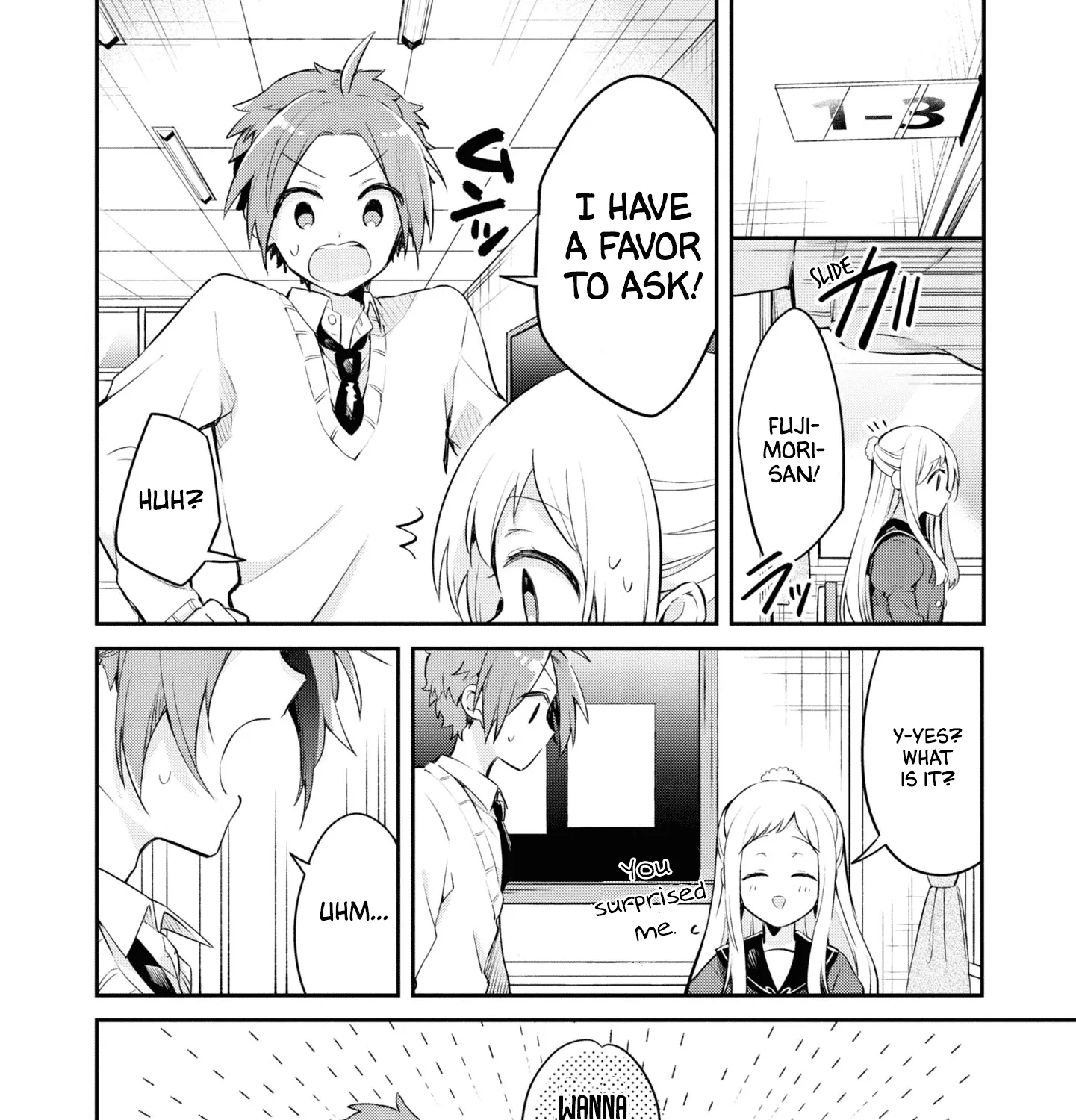 I Can Only See Your Side Profile