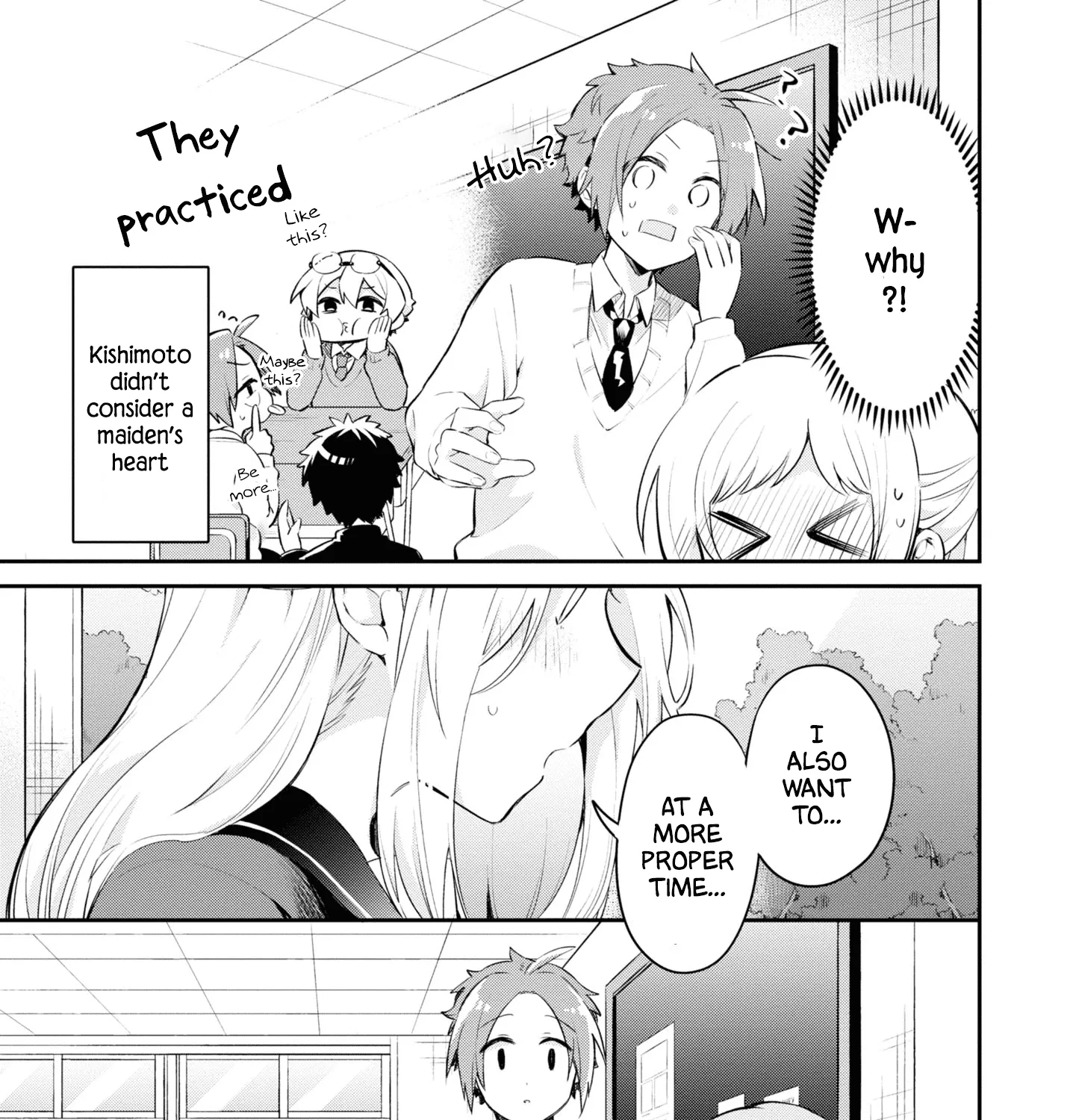 I Can Only See Your Side Profile