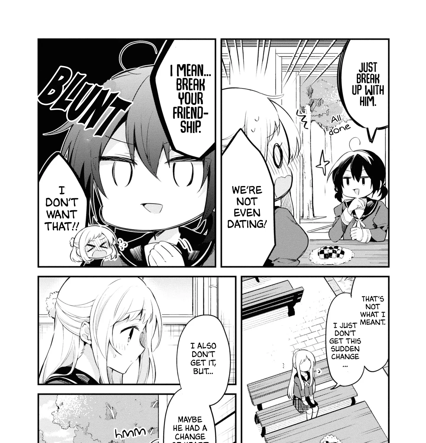 I Can Only See Your Side Profile