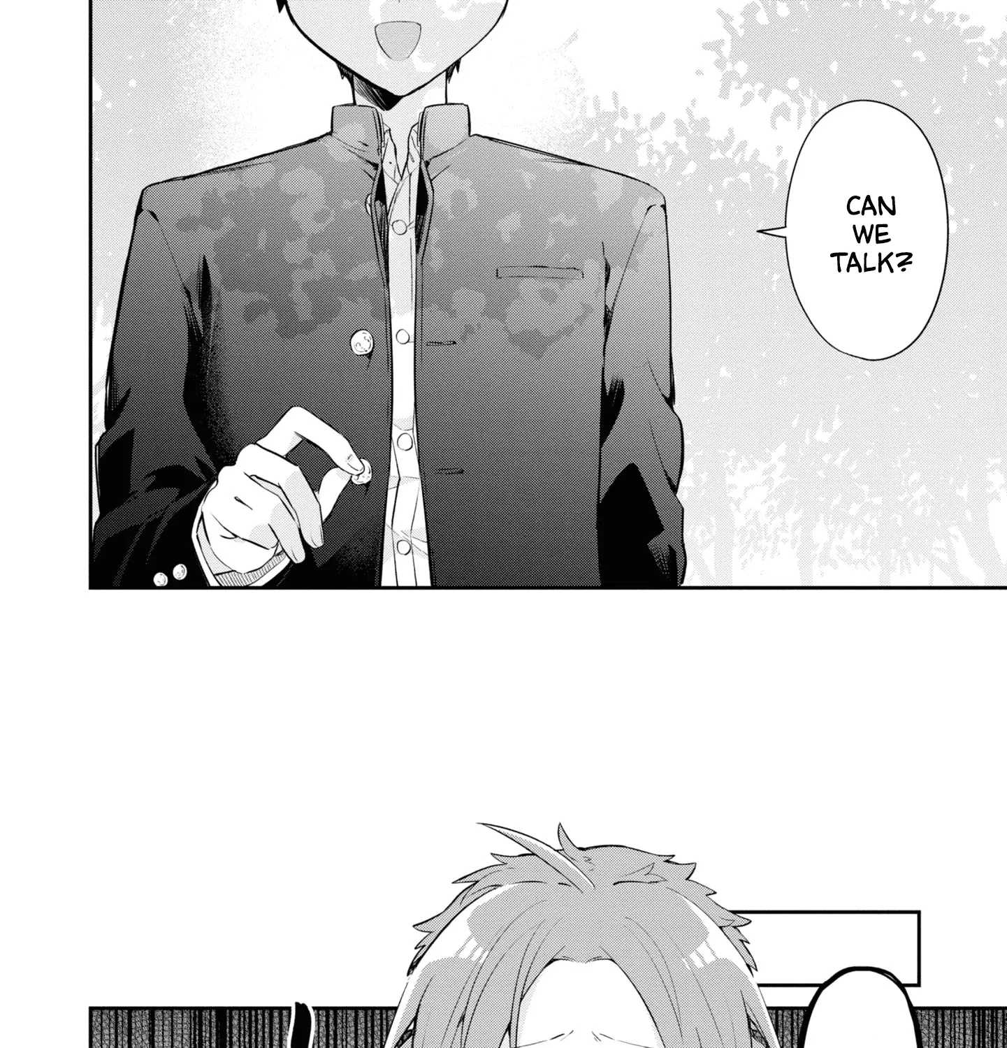 I Can Only See Your Side Profile