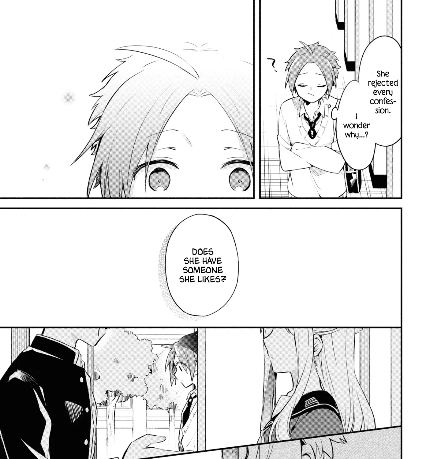 I Can Only See Your Side Profile