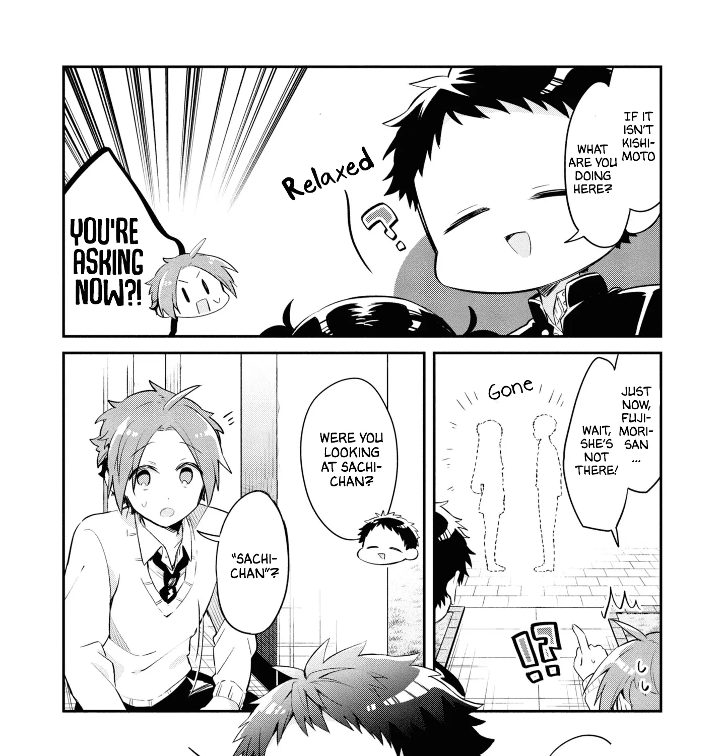 I Can Only See Your Side Profile