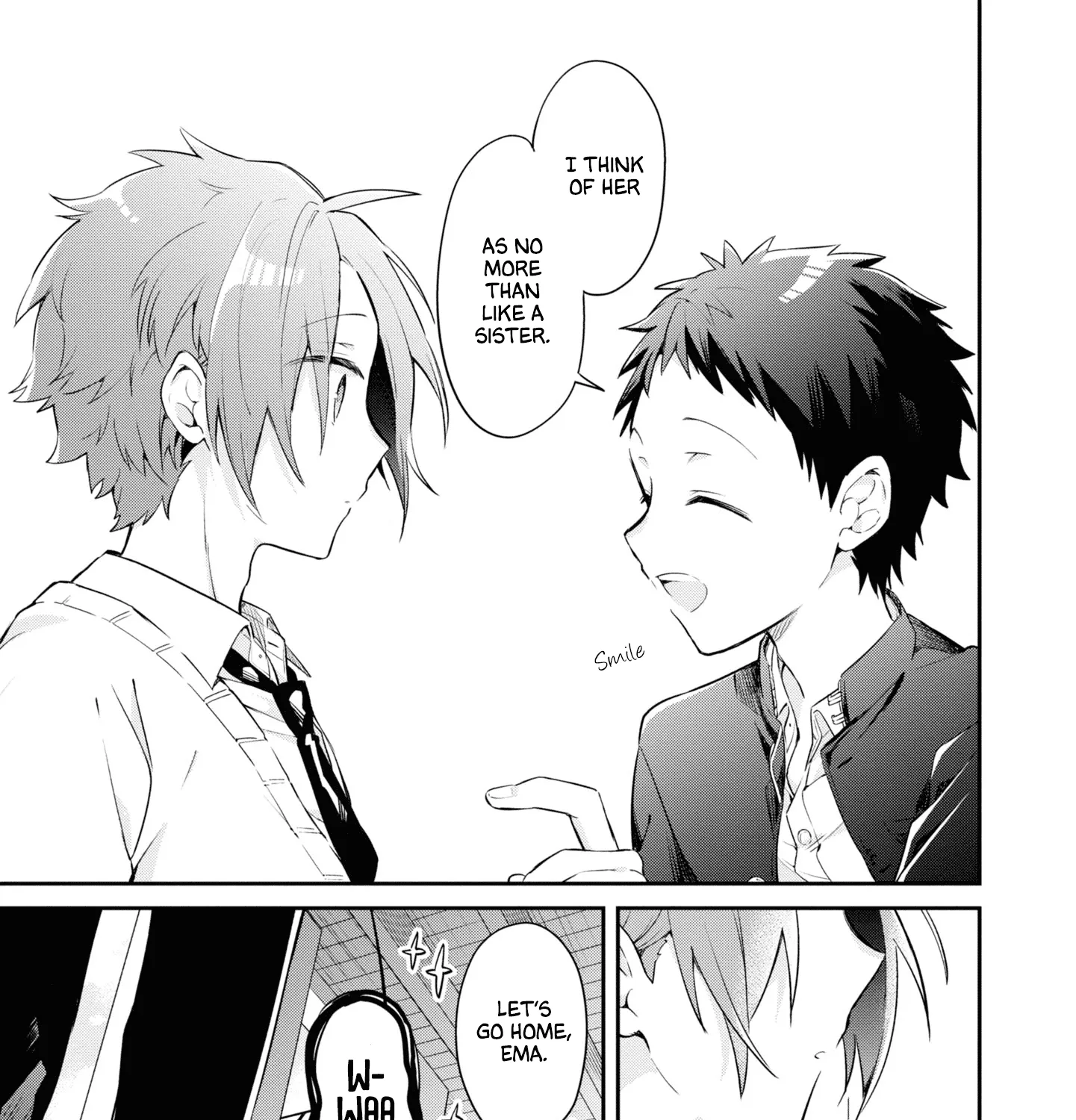 I Can Only See Your Side Profile