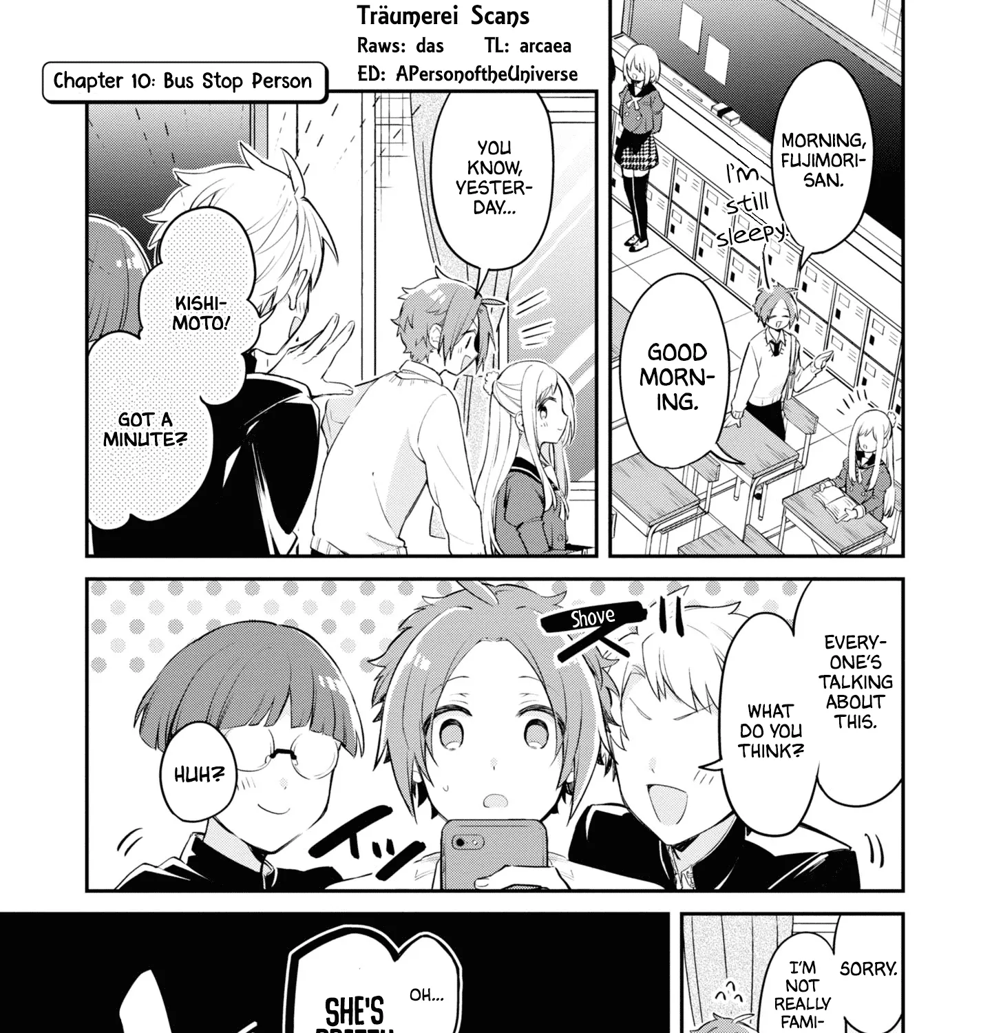 I Can Only See Your Side Profile