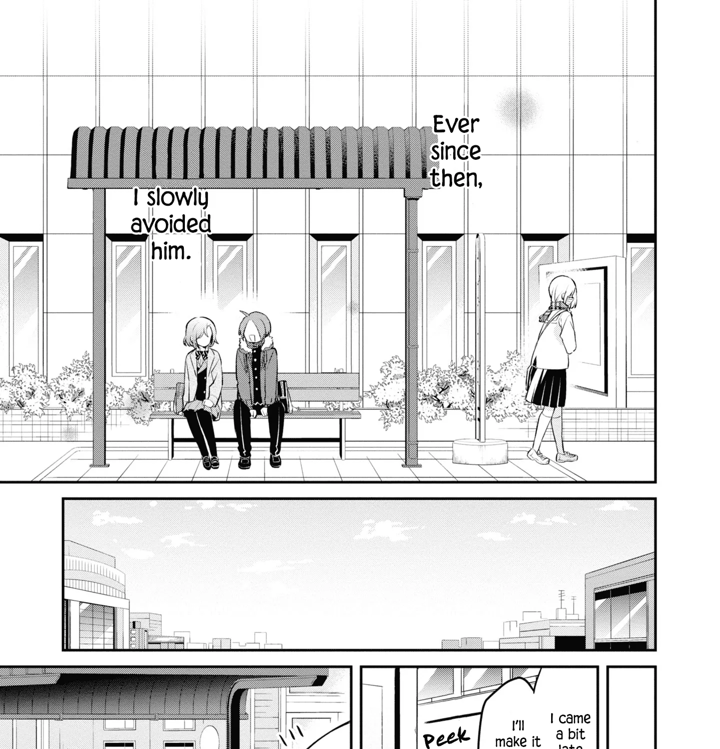 I Can Only See Your Side Profile