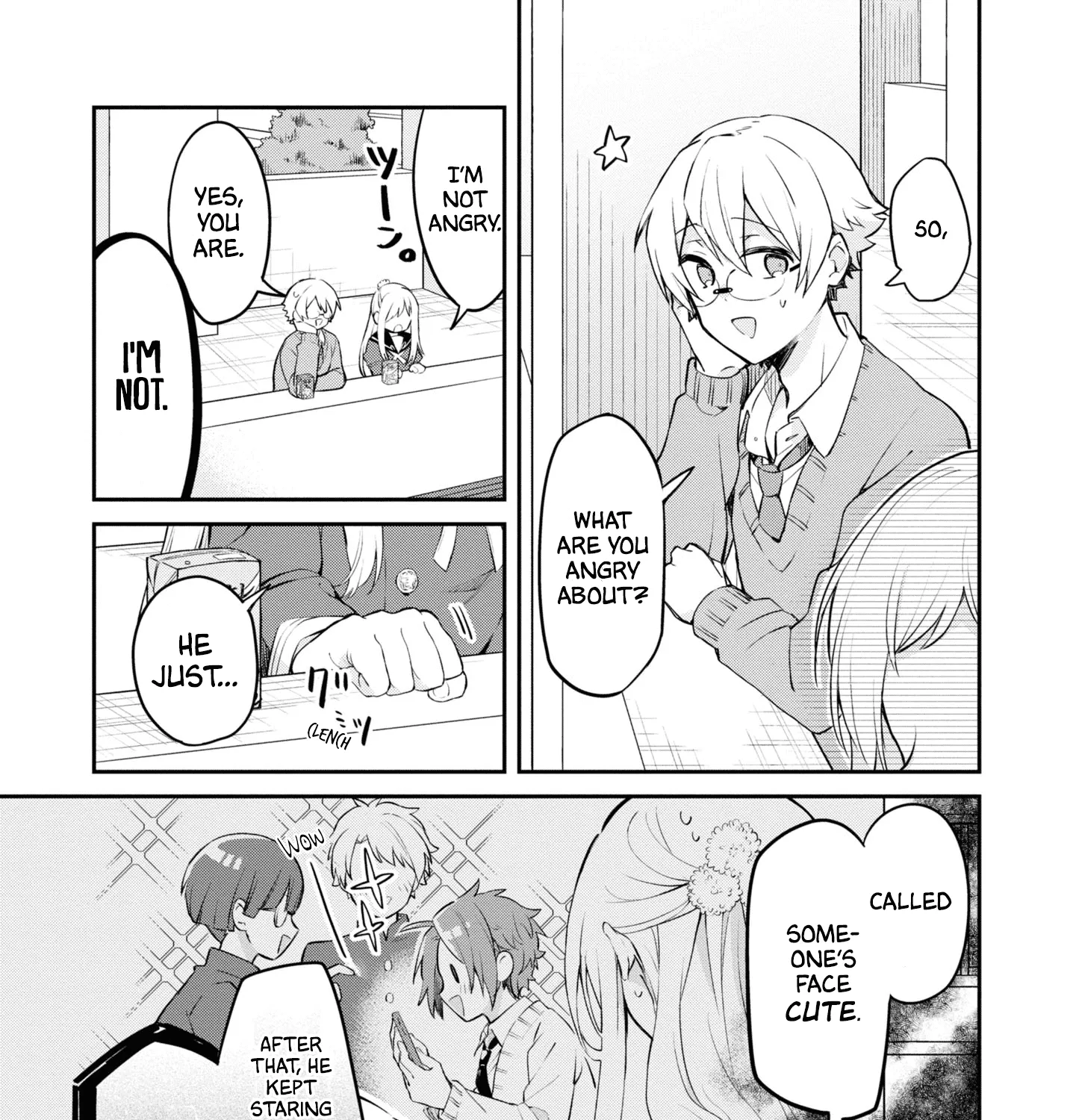 I Can Only See Your Side Profile