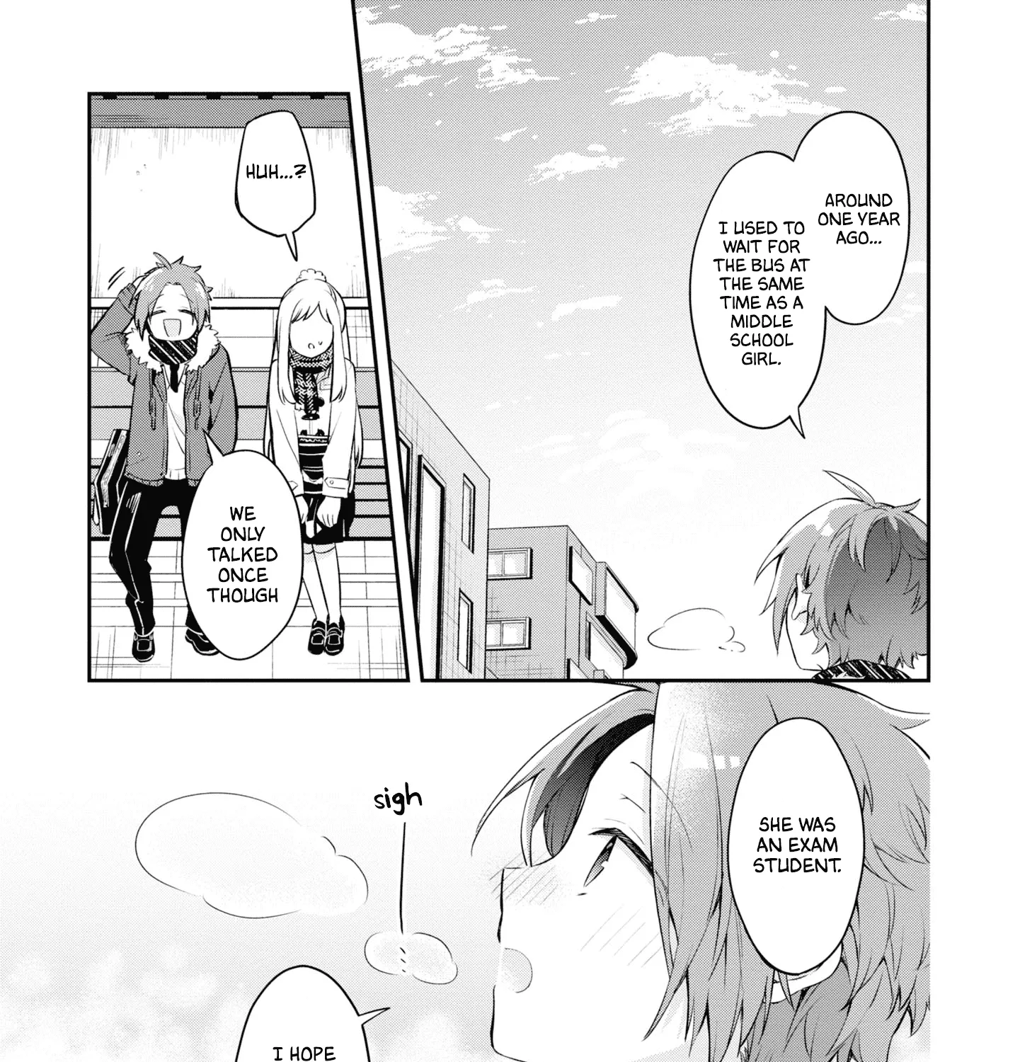 I Can Only See Your Side Profile