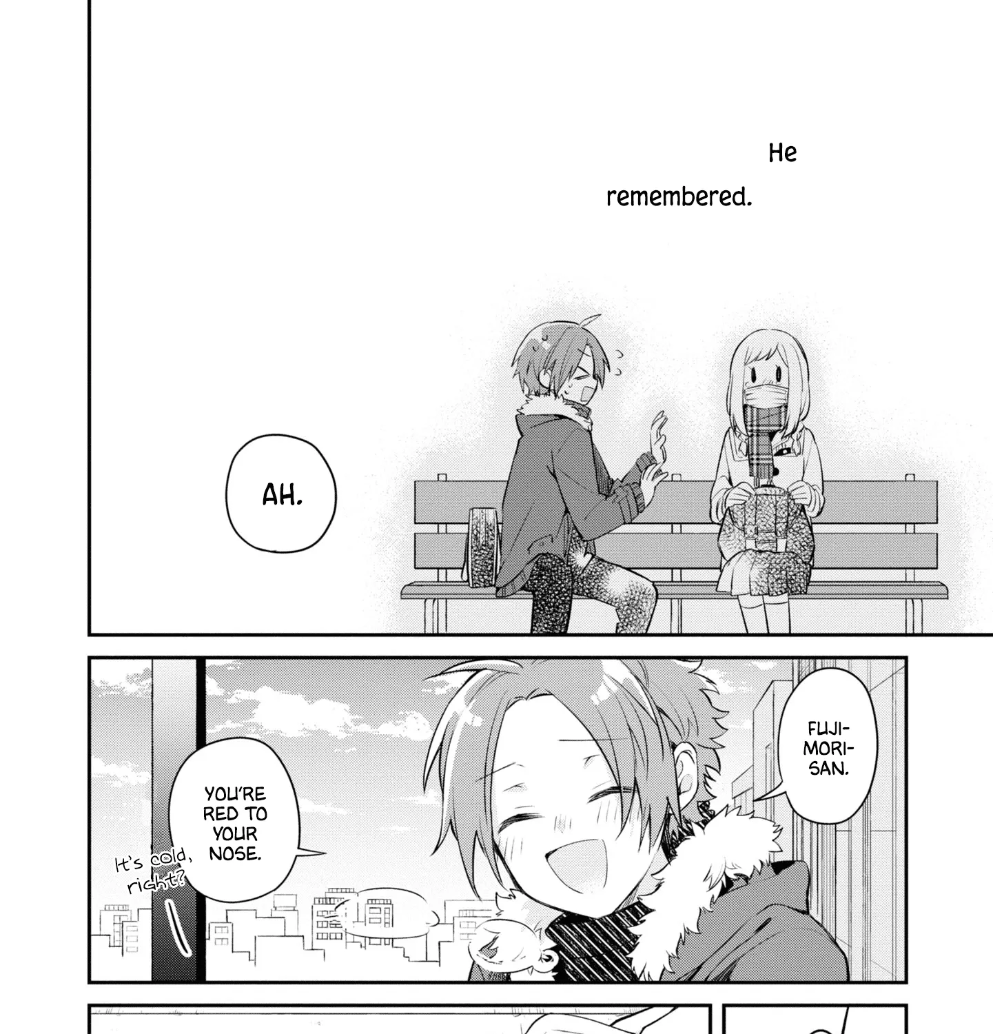 I Can Only See Your Side Profile