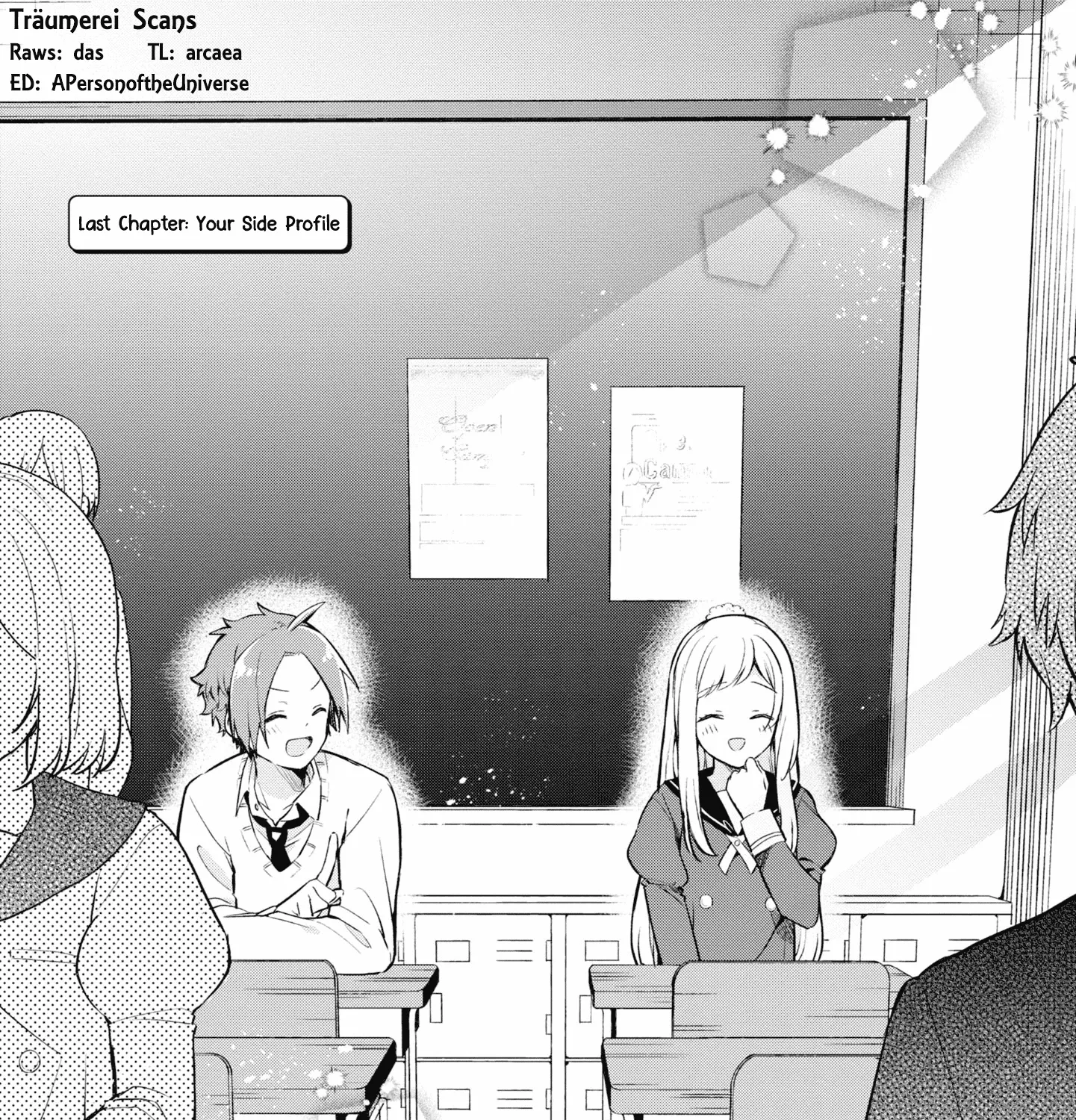 I Can Only See Your Side Profile