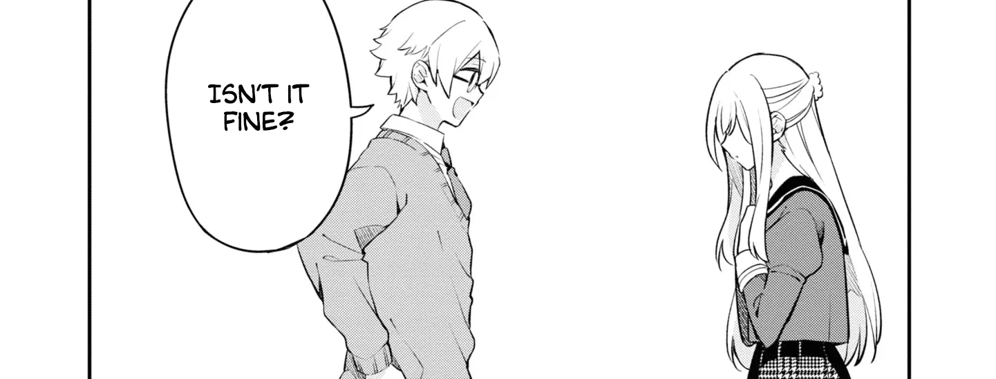 I Can Only See Your Side Profile