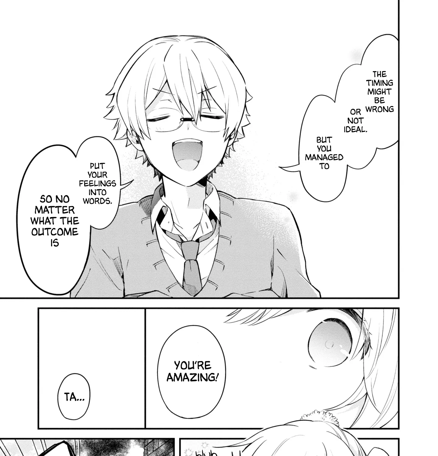 I Can Only See Your Side Profile