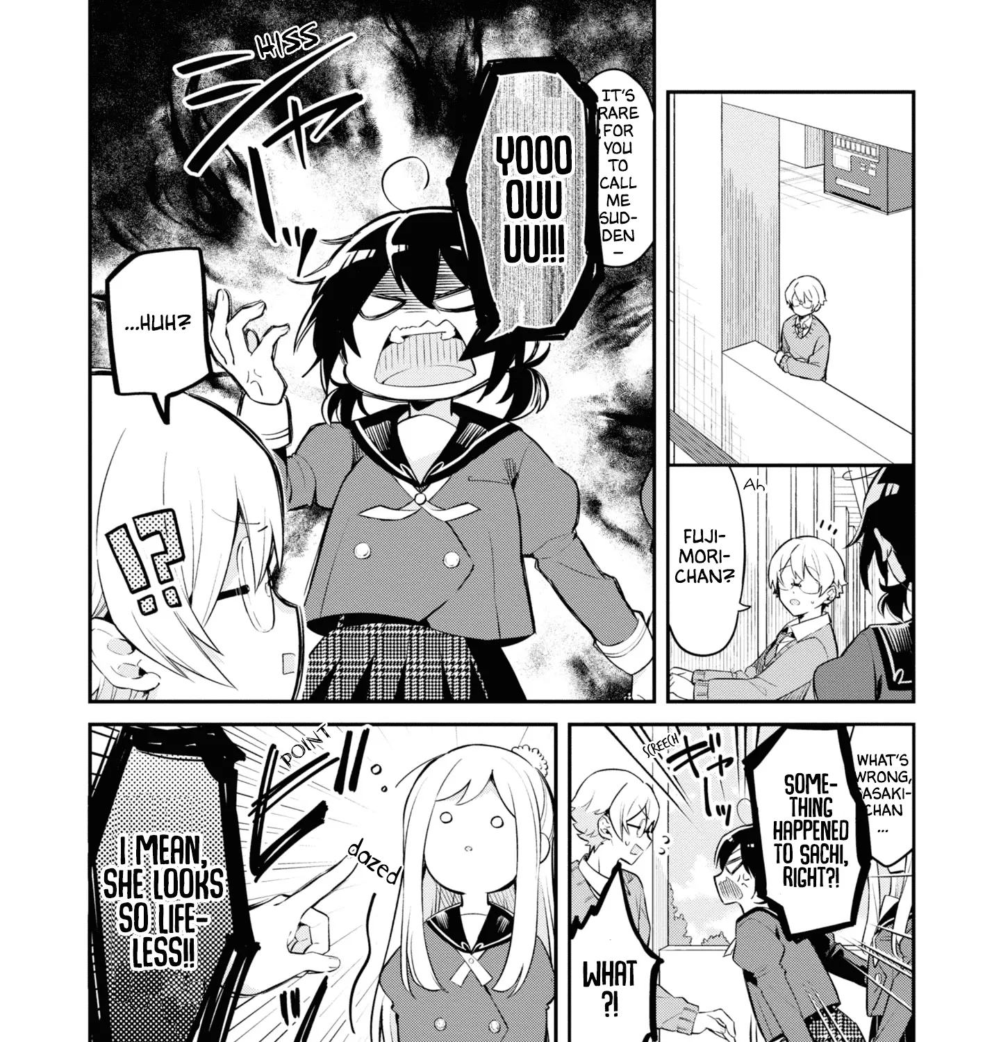 I Can Only See Your Side Profile