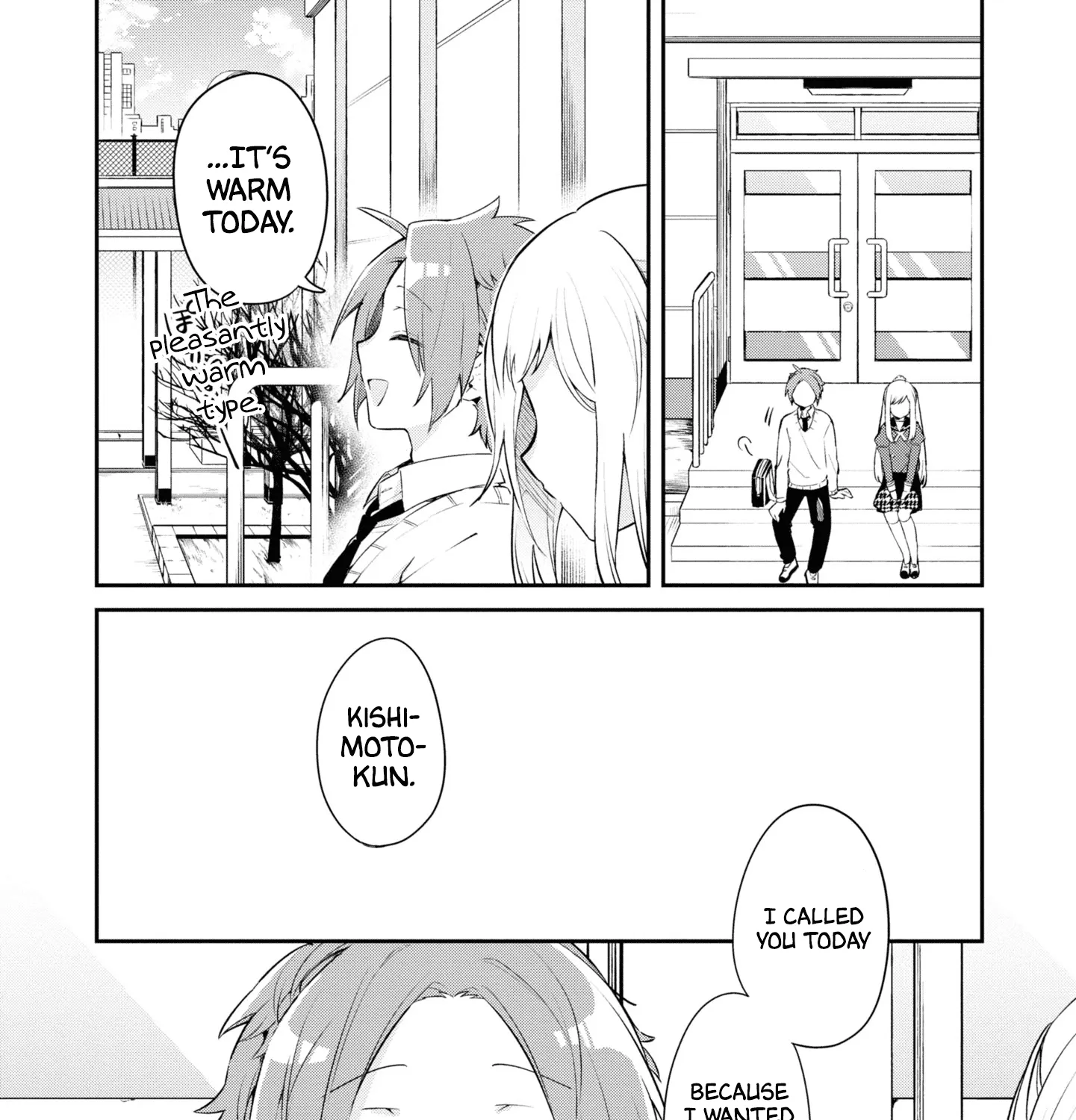 I Can Only See Your Side Profile