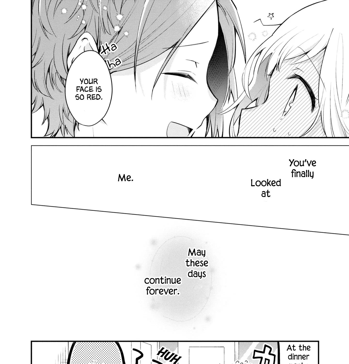 I Can Only See Your Side Profile