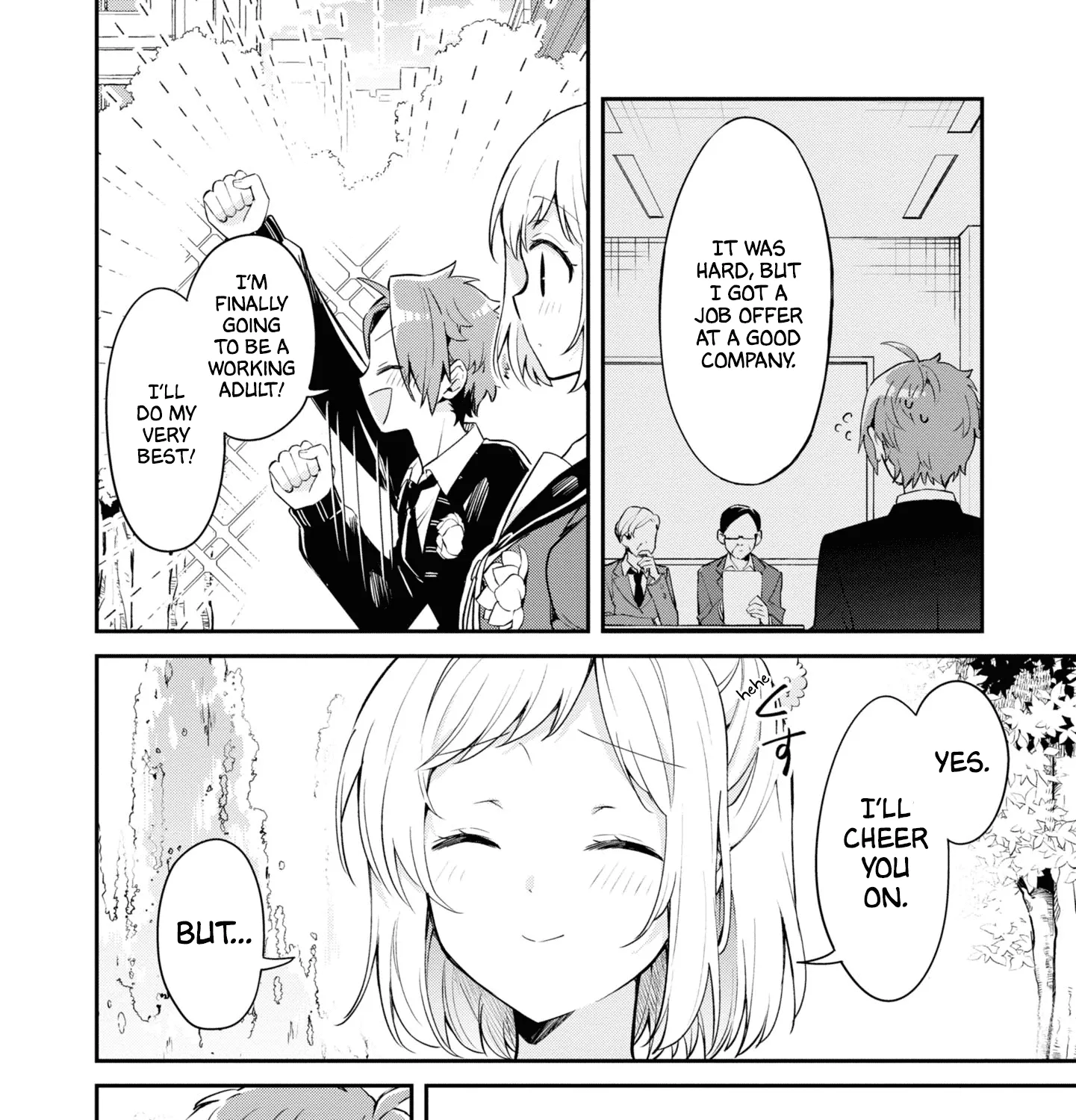 I Can Only See Your Side Profile