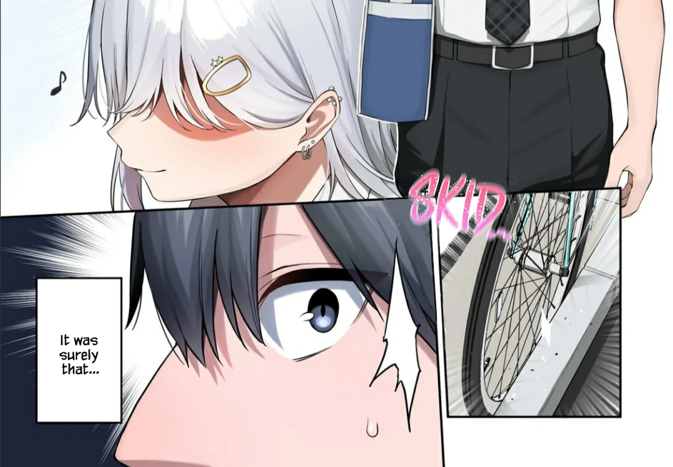 When I Repaired a Gal's Bicycle, She Became Attached to Me