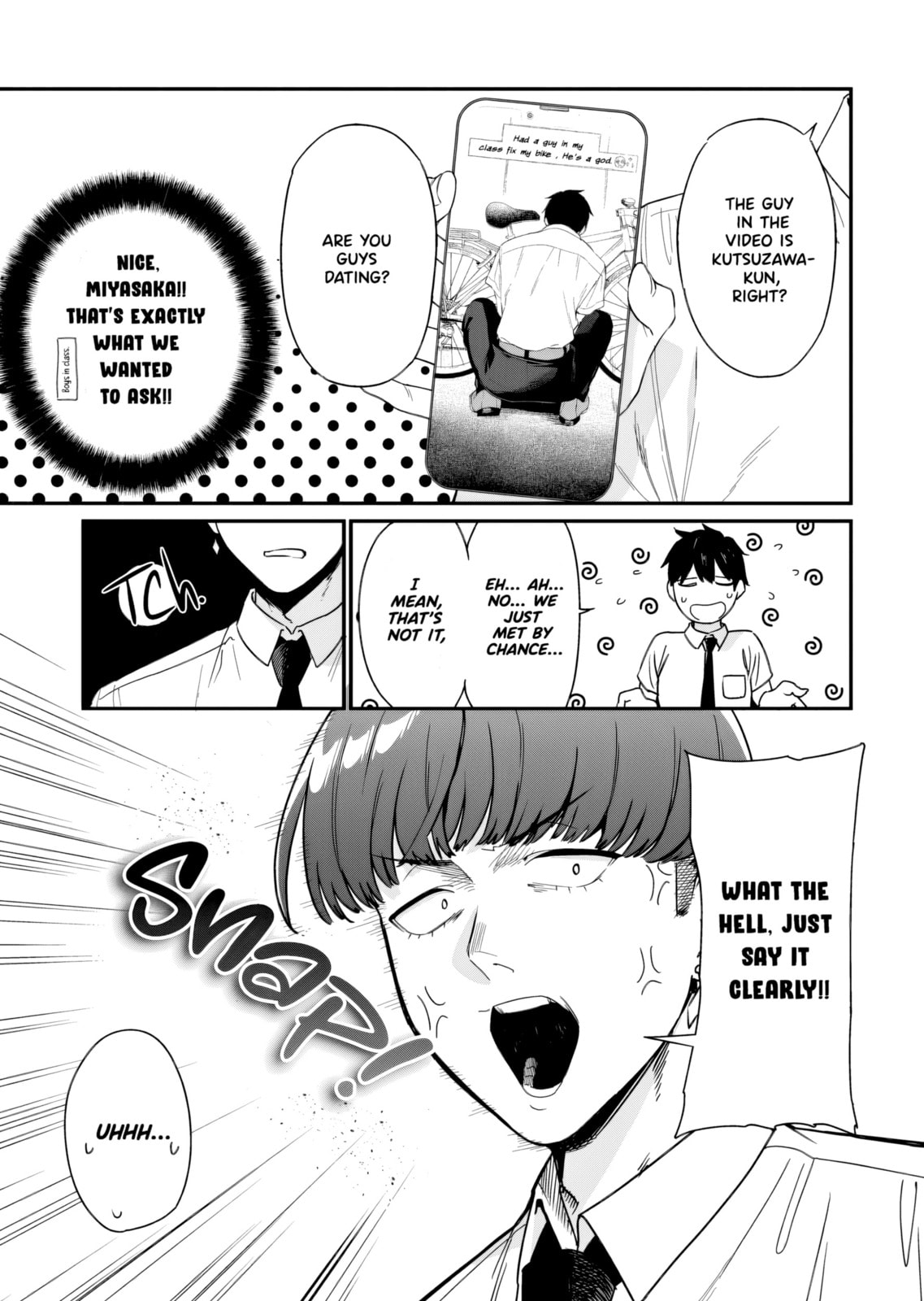 When I Repaired a Gal's Bicycle, She Became Attached to Me