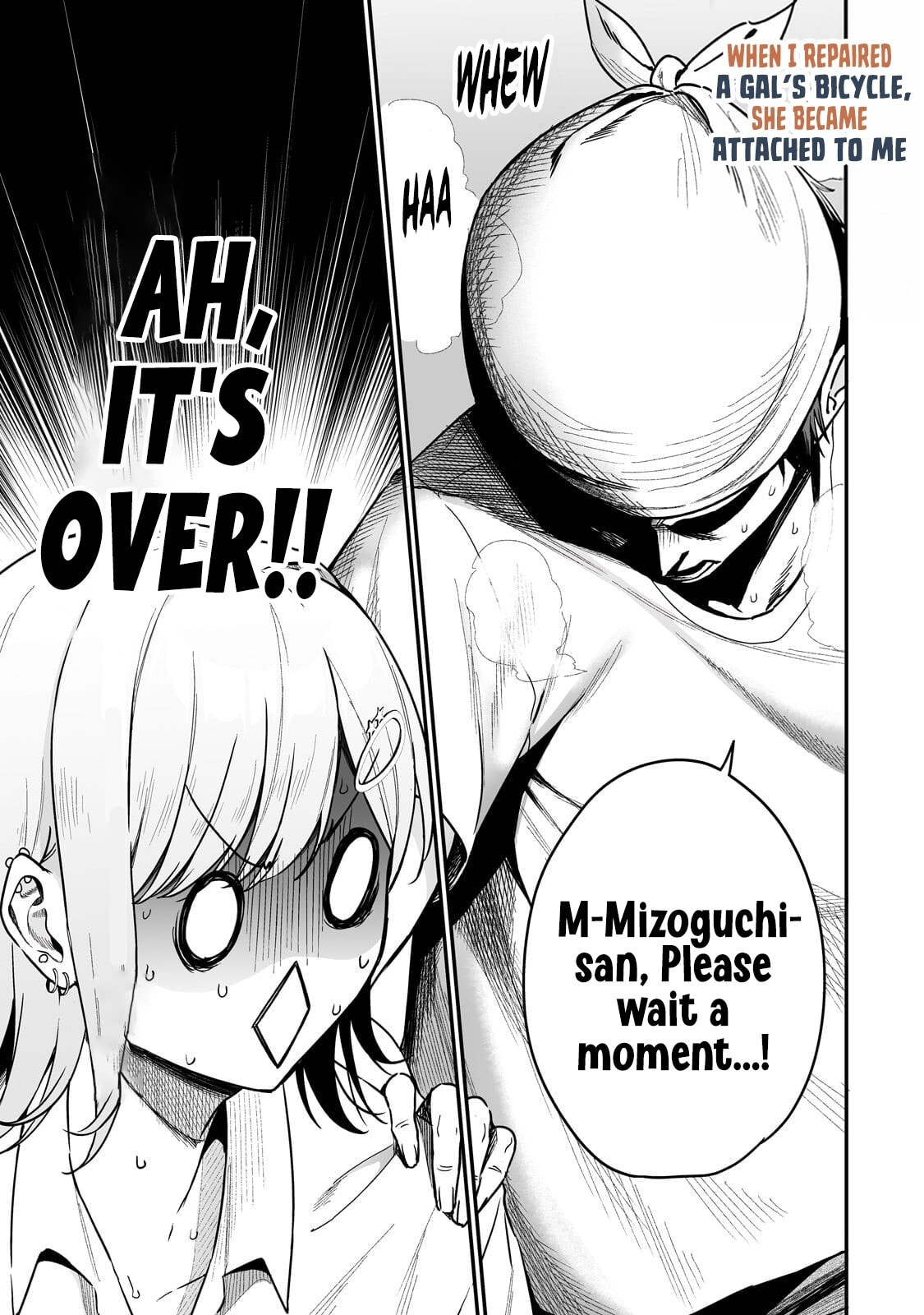 When I Repaired a Gal's Bicycle, She Became Attached to Me