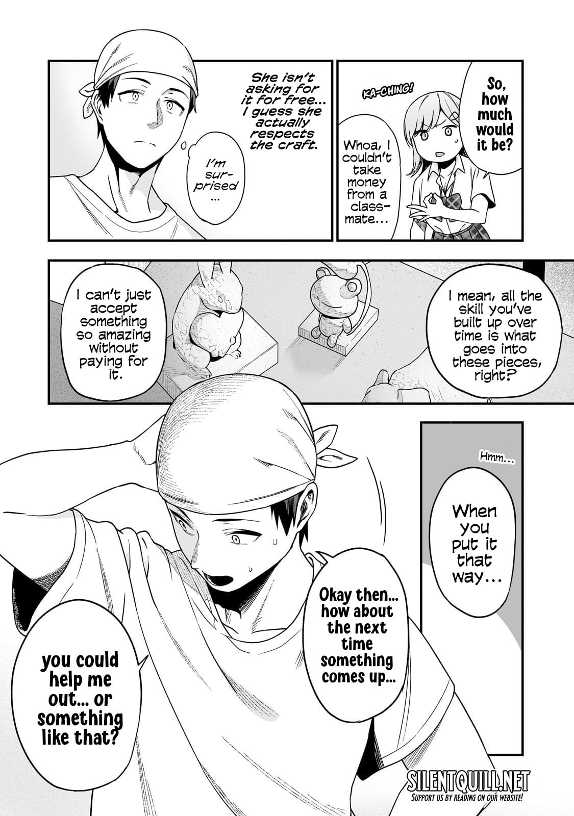 When I Repaired a Gal's Bicycle, She Became Attached to Me