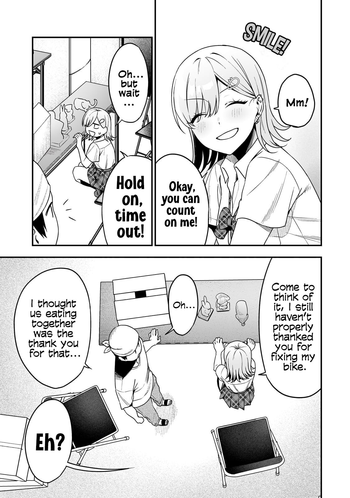 When I Repaired a Gal's Bicycle, She Became Attached to Me