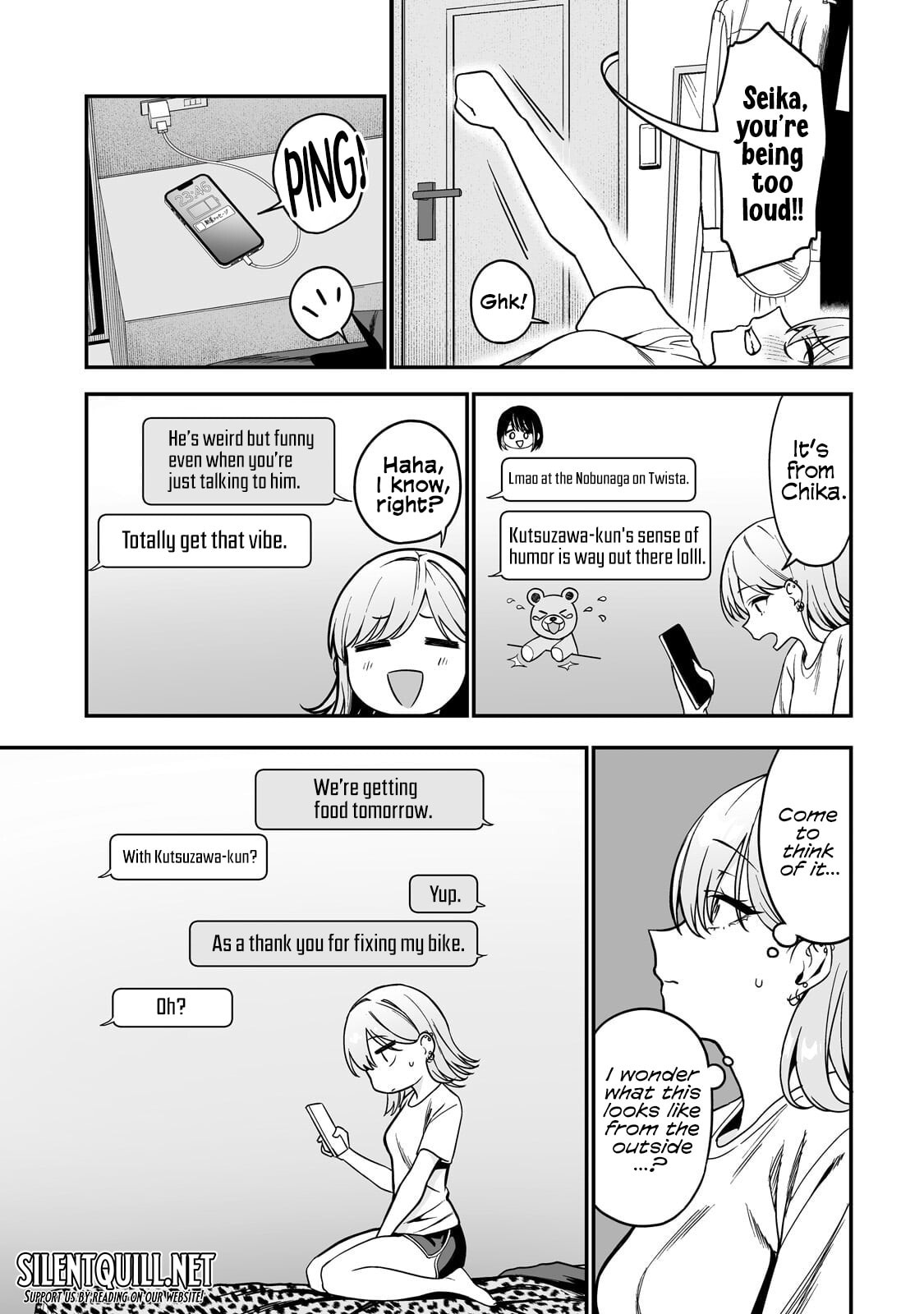 When I Repaired a Gal's Bicycle, She Became Attached to Me