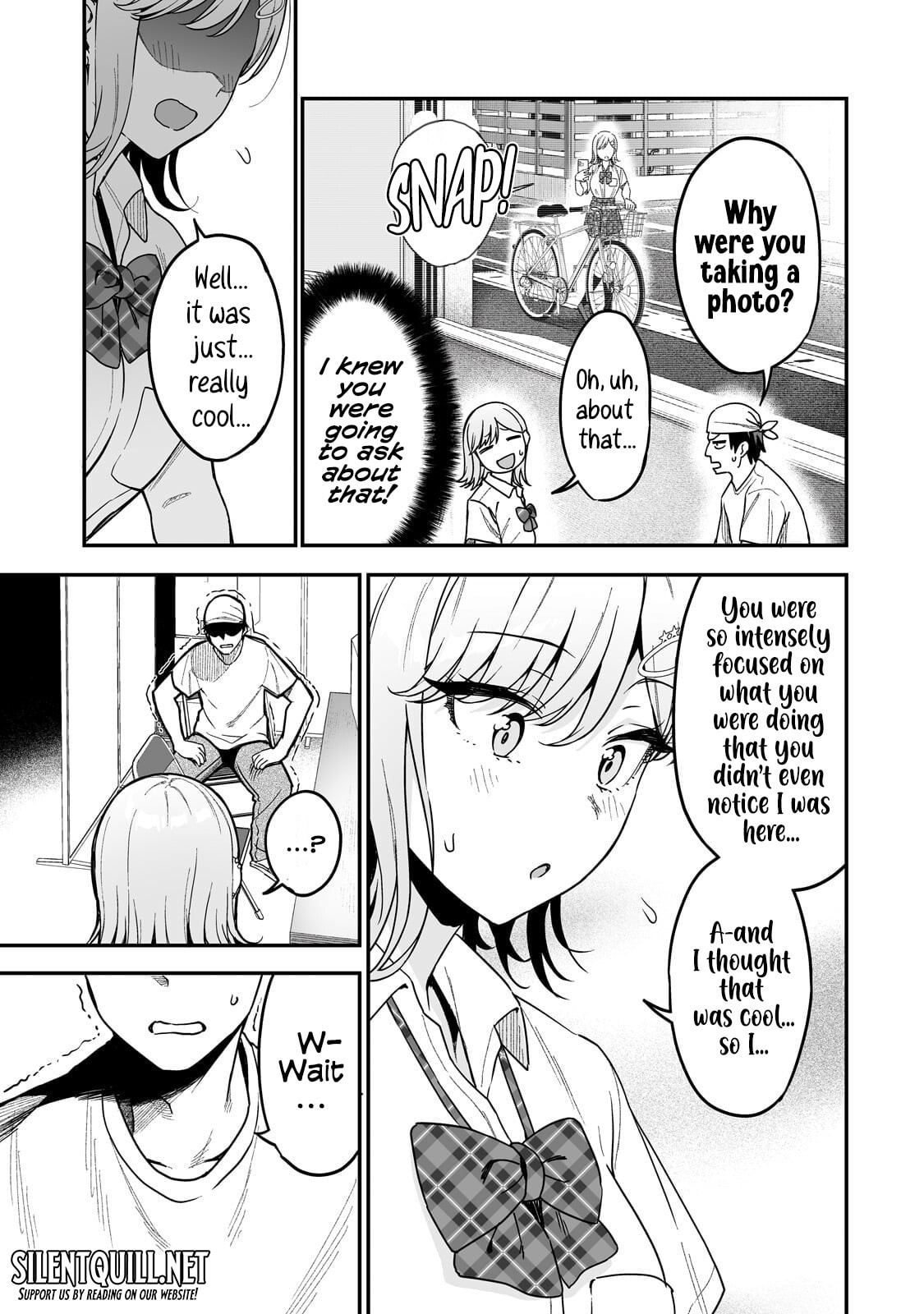 When I Repaired a Gal's Bicycle, She Became Attached to Me