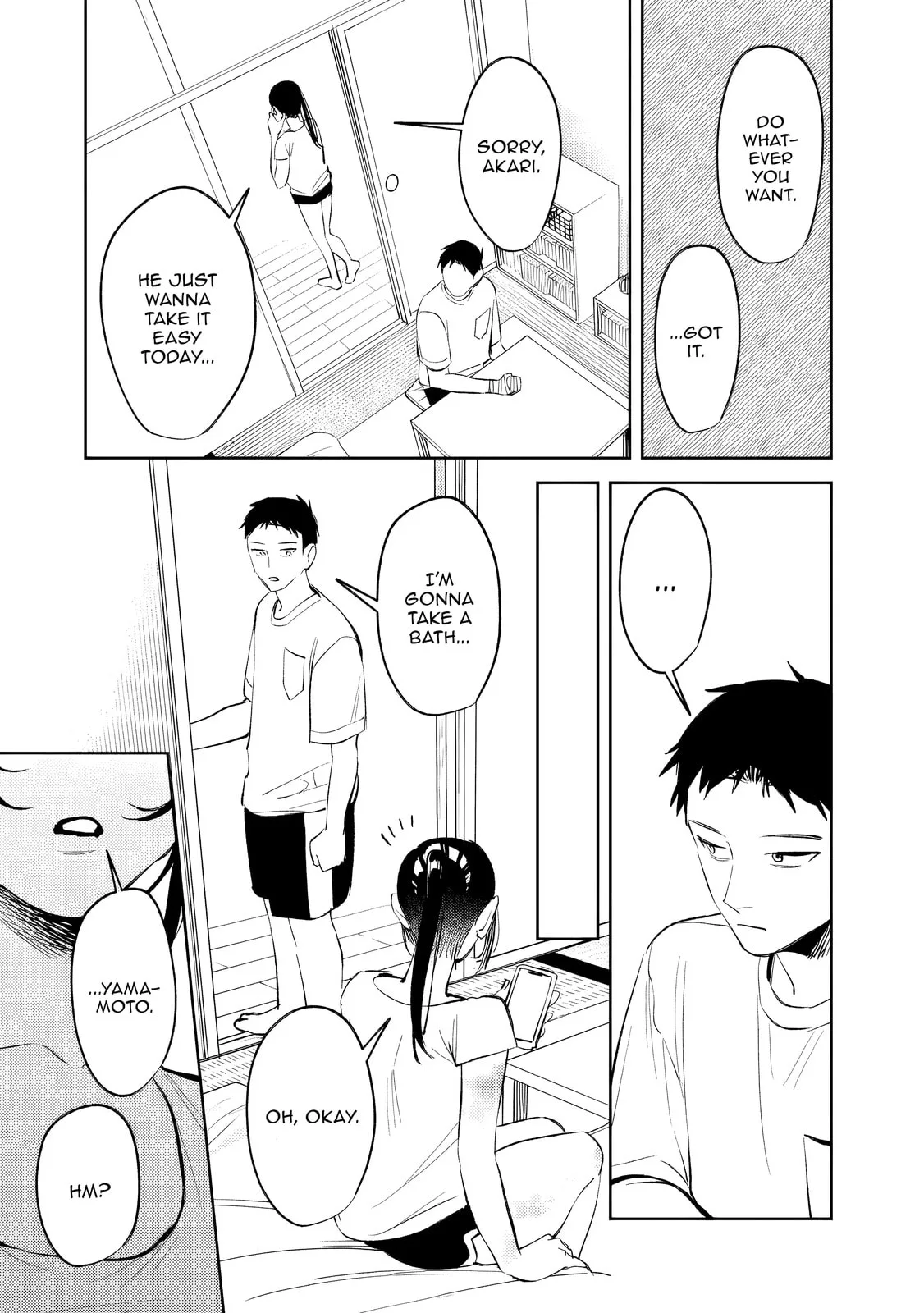 Living together with the queen from my high school days who was arrogant, surprisingly isn't that uncomfortable — Chapter 32 — Page 3