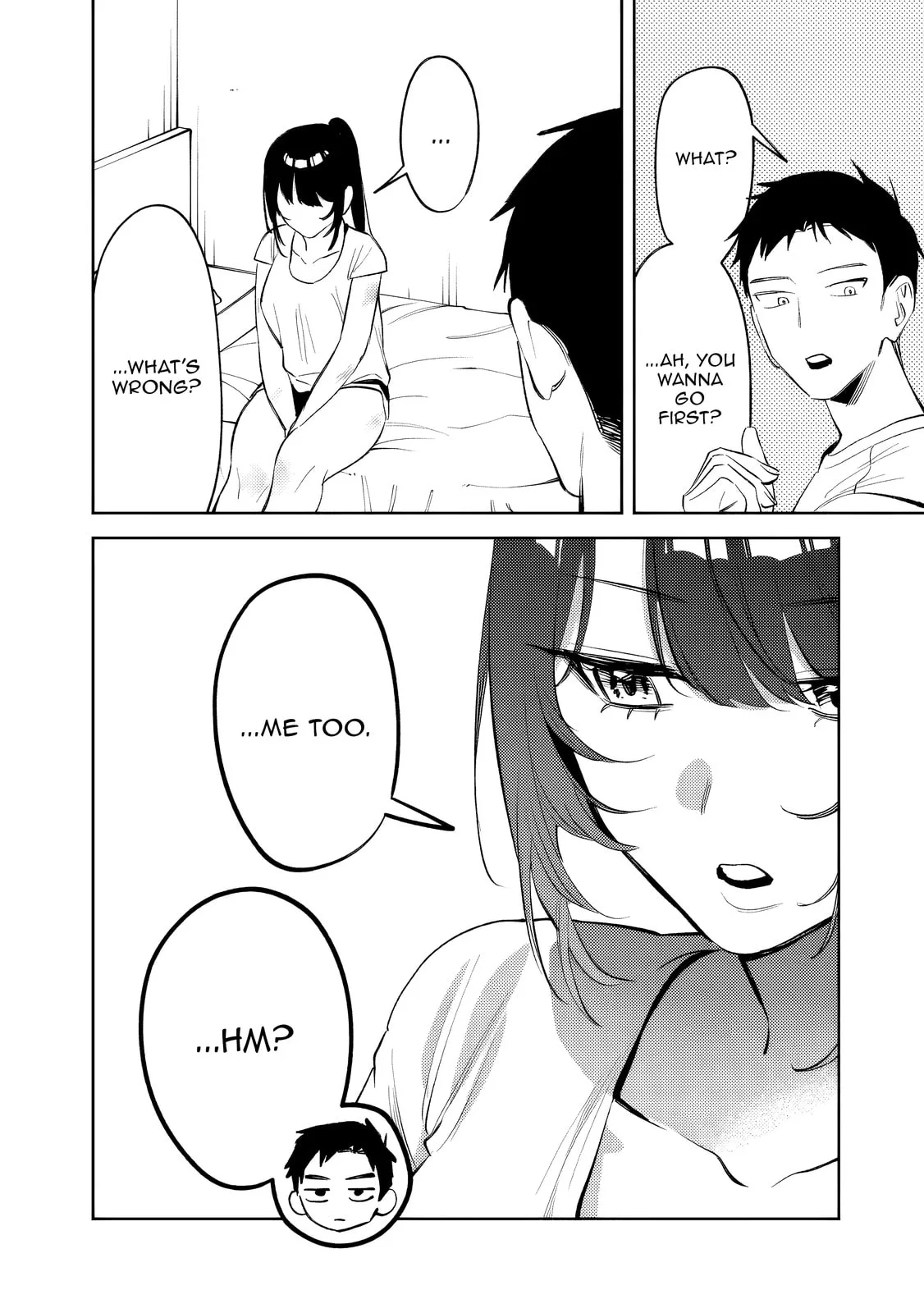 Living together with the queen from my high school days who was arrogant, surprisingly isn't that uncomfortable — Chapter 32 — Page 4