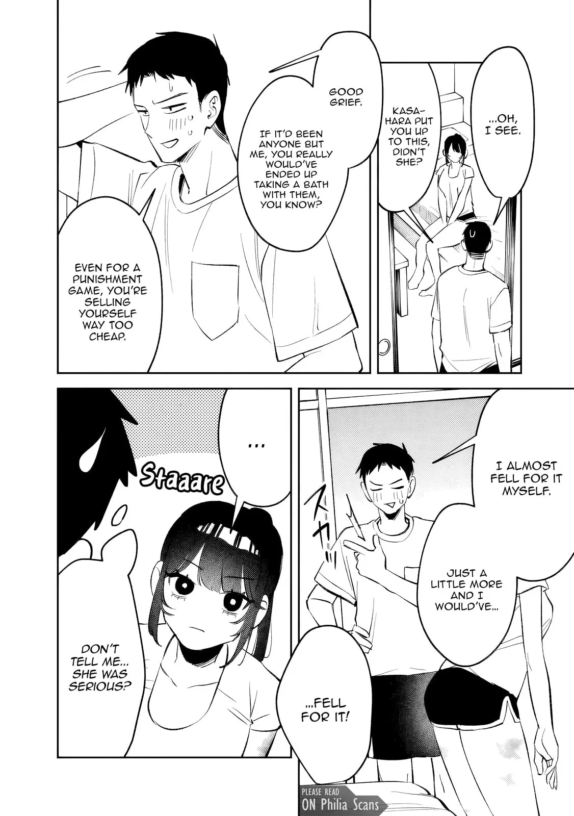 Living together with the queen from my high school days who was arrogant, surprisingly isn't that uncomfortable — Chapter 32 — Page 6