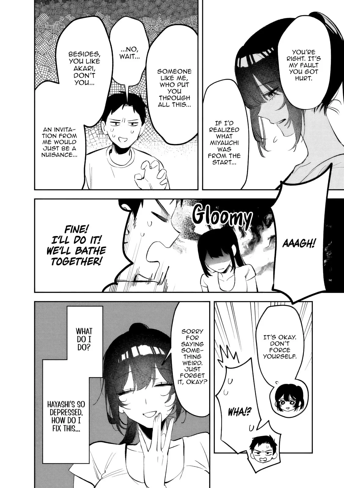 Living together with the queen from my high school days who was arrogant, surprisingly isn't that uncomfortable — Chapter 32 — Page 10
