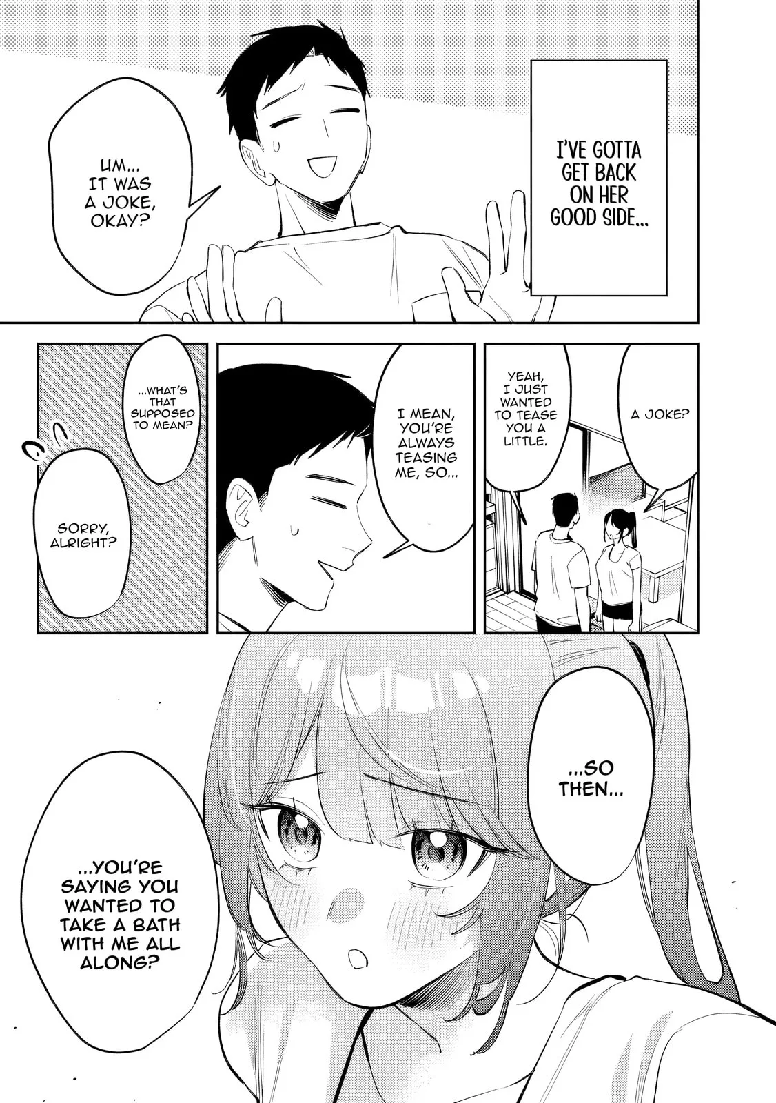 Living together with the queen from my high school days who was arrogant, surprisingly isn't that uncomfortable — Chapter 32 — Page 11