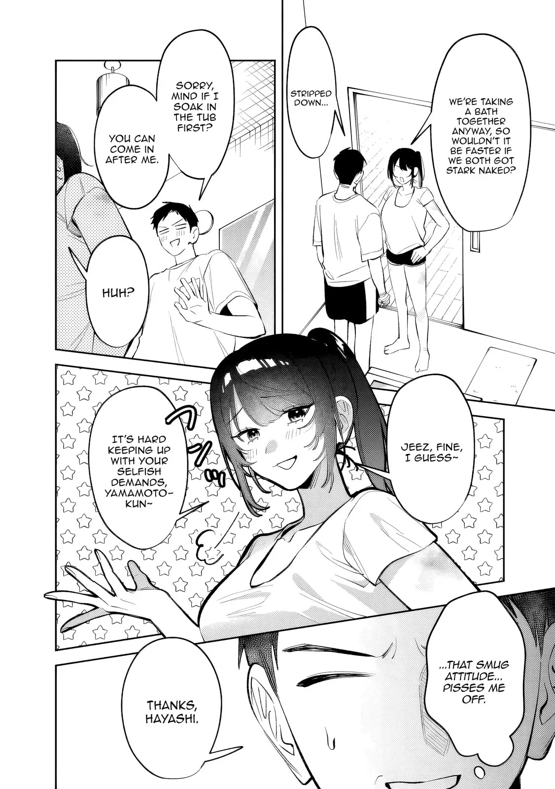 Living together with the queen from my high school days who was arrogant, surprisingly isn't that uncomfortable — Chapter 32 — Page 14