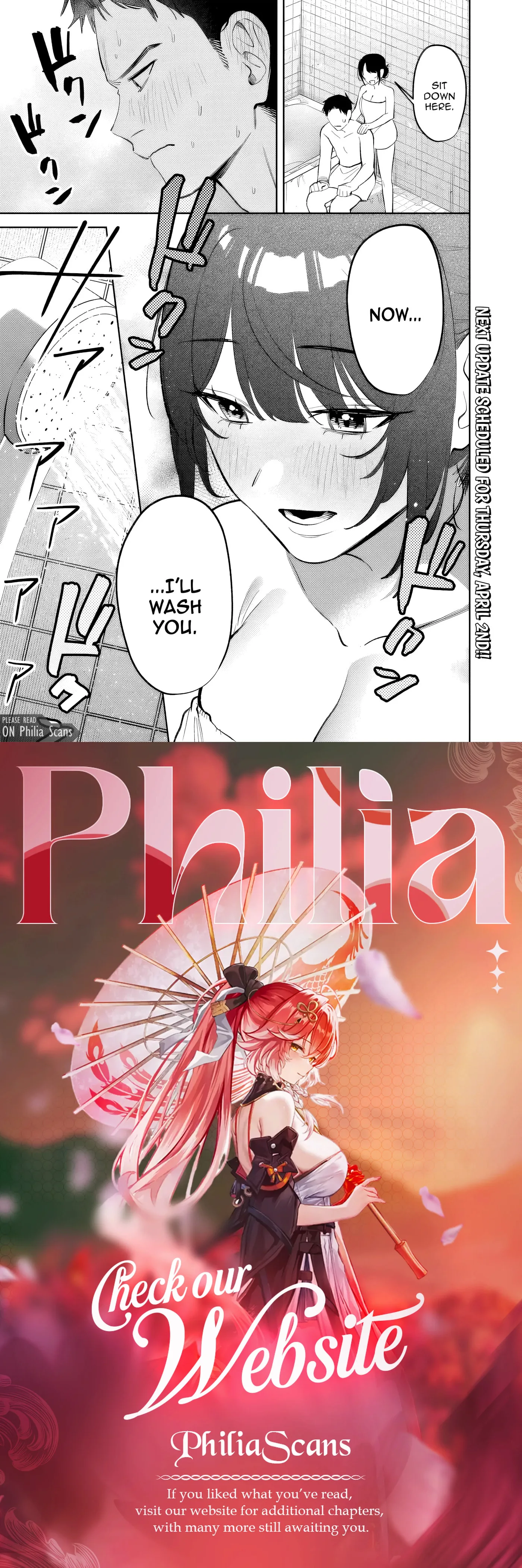 Living together with the queen from my high school days who was arrogant, surprisingly isn't that uncomfortable — Chapter 32 — Page 17