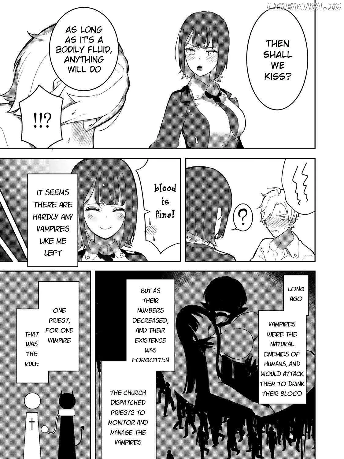 Vampire-san Wants Her (Man's) Blood Taken